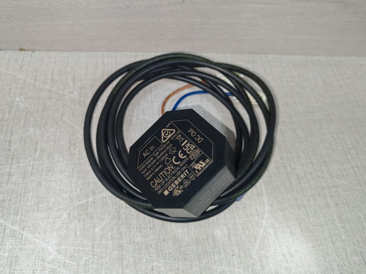 Geberit 241.149.00.1 Geberit FW7801/04 Power Supply 241.149.00.1 7