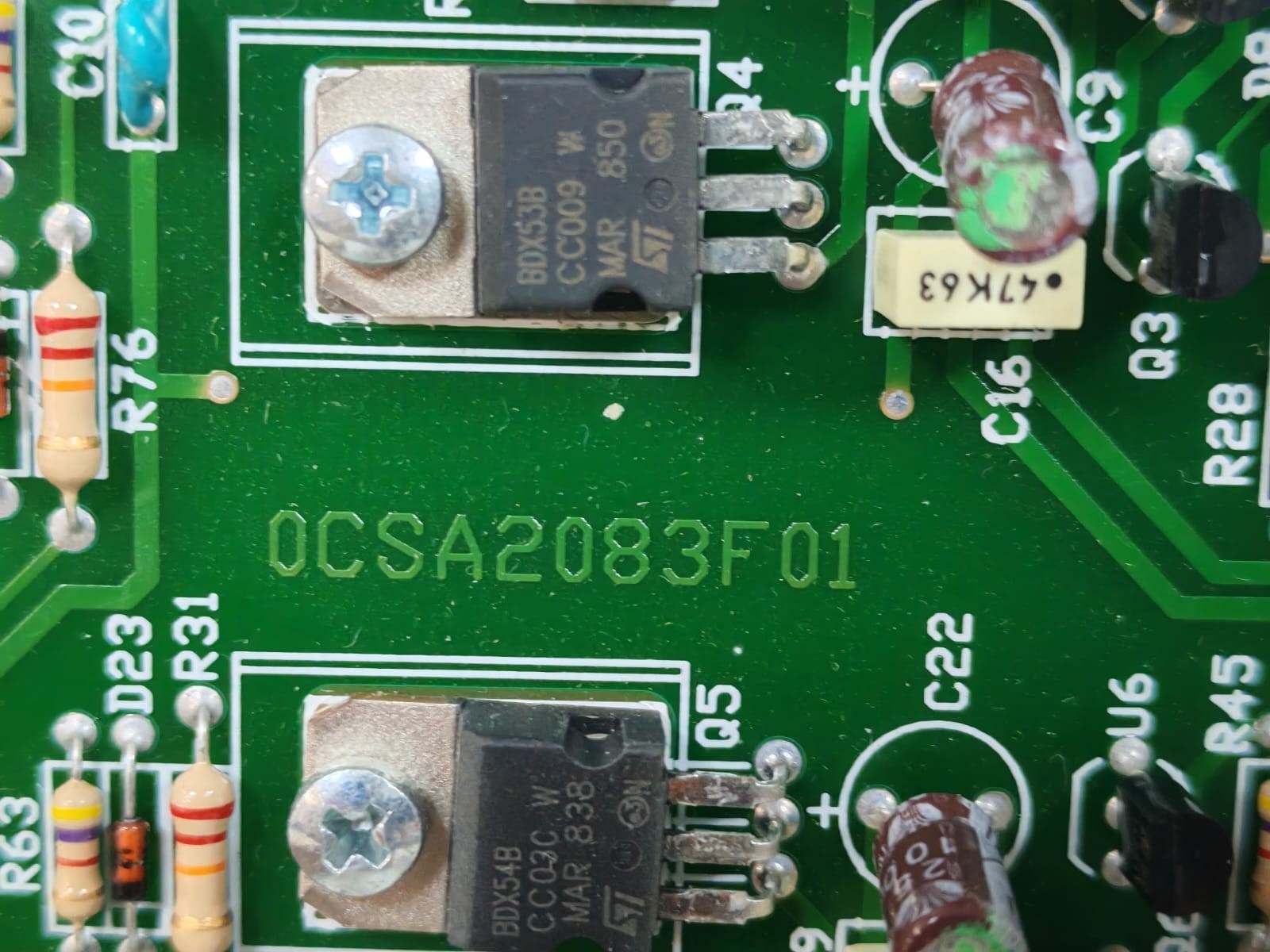 - Senza marca/Generico - 9AAXB2083F01D-00 / 0CSA2083F01 PCB BOARD 9AAXB2083F01D-00 / 0CSA2083F01 SK PILOT IGBT 8