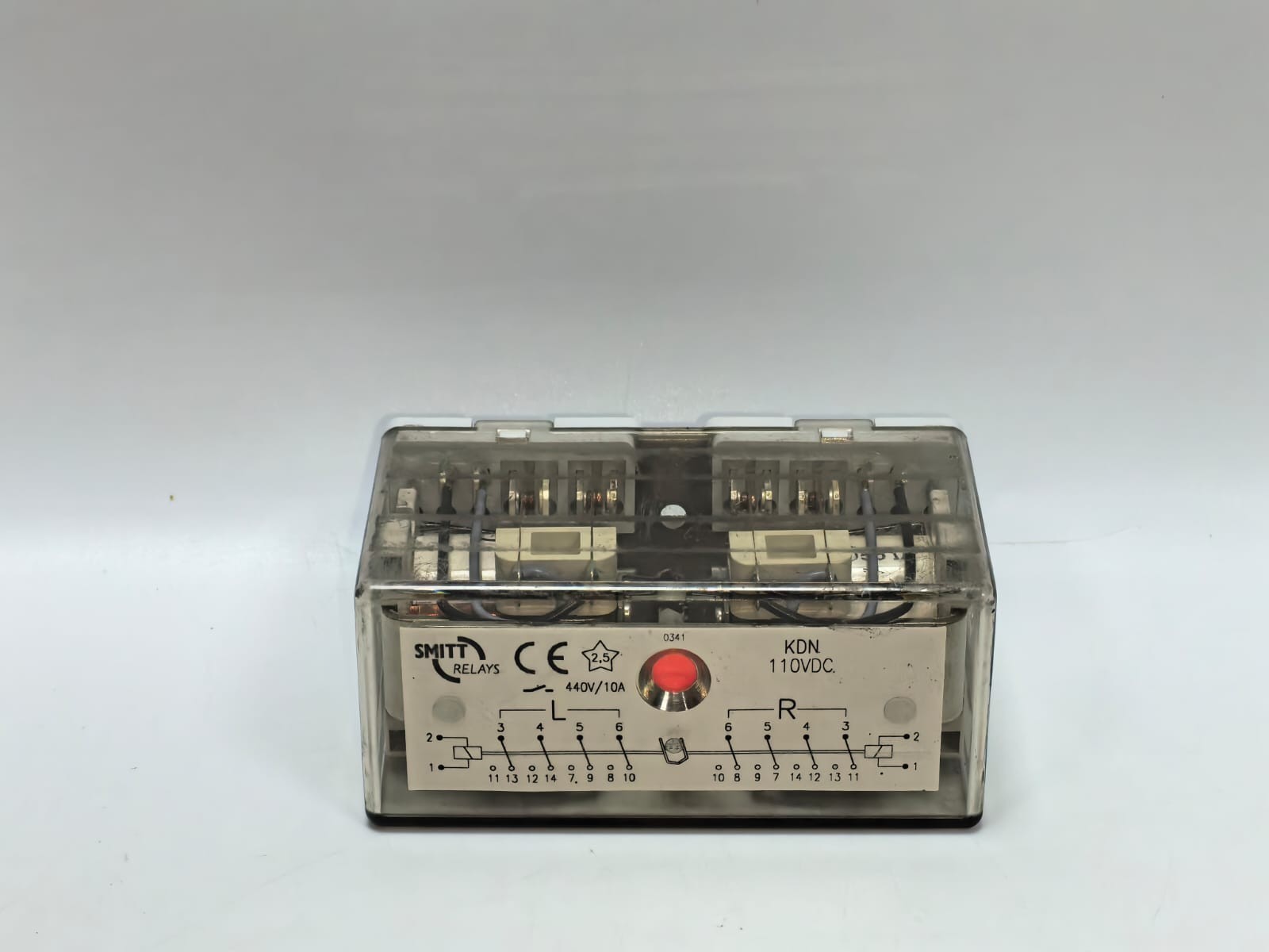 SMITT RELAYS KDN 110VDC 440V/10A