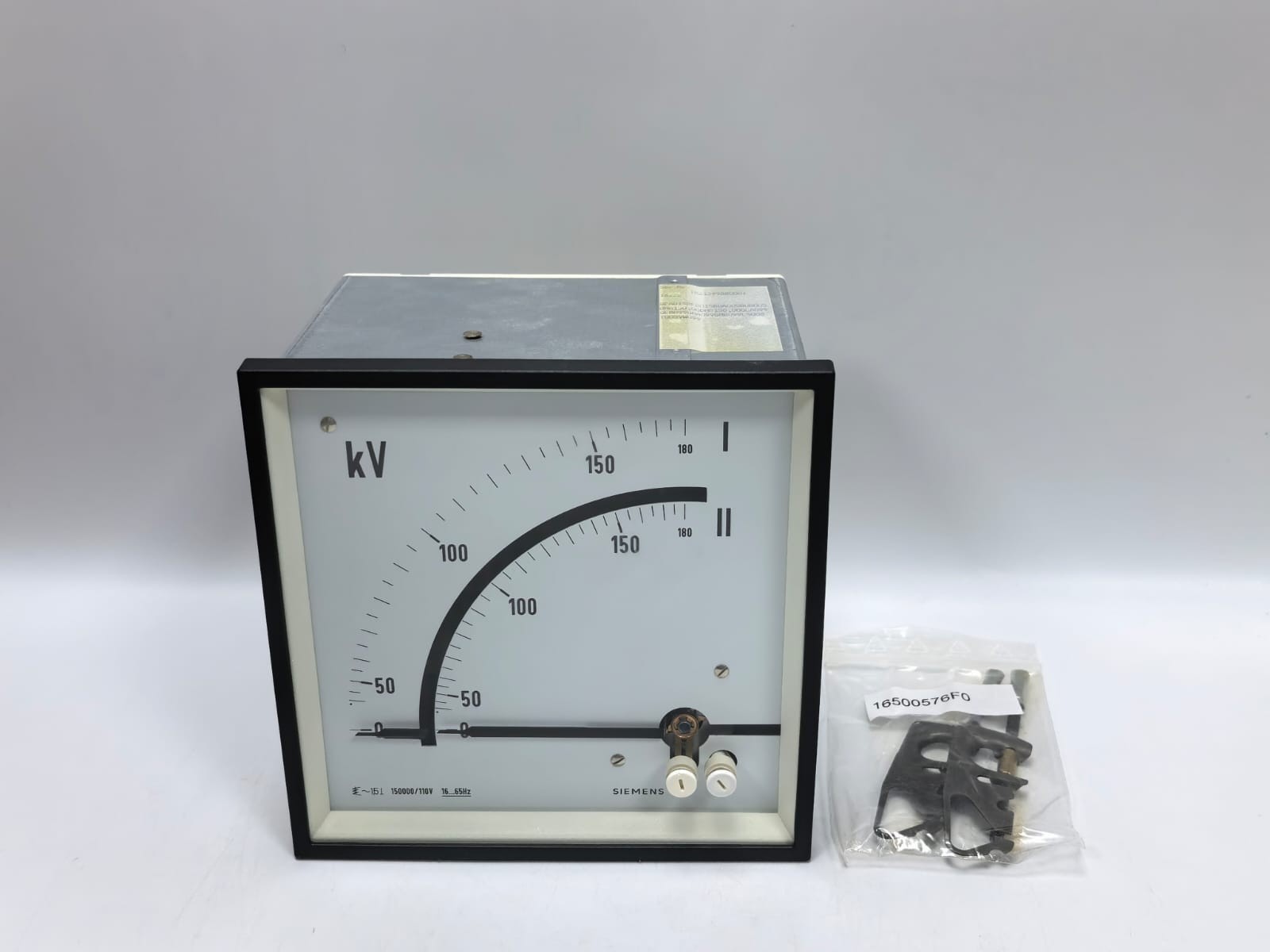 SIEMENS 1622E TK21399880001 ANALOG AMMETER