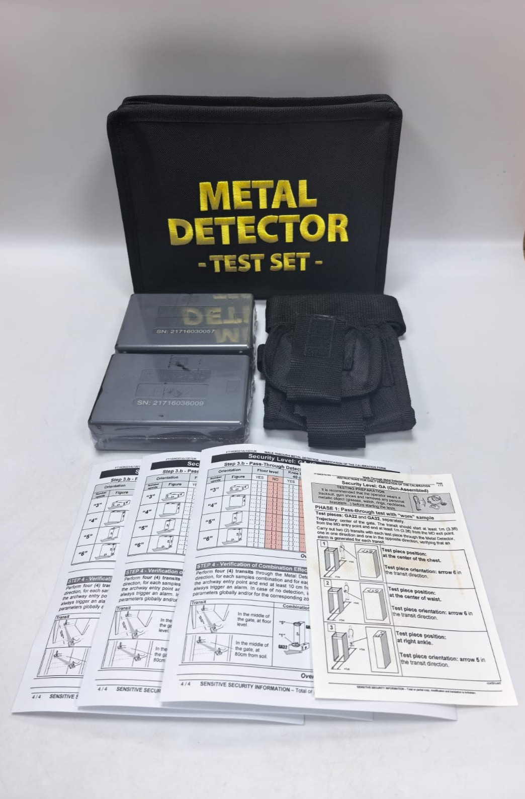 UNKNOWN UNKNOWN EMD-SK-GAL EMD-SAMPLE KIT METAL DETECTOR TEST SET 2