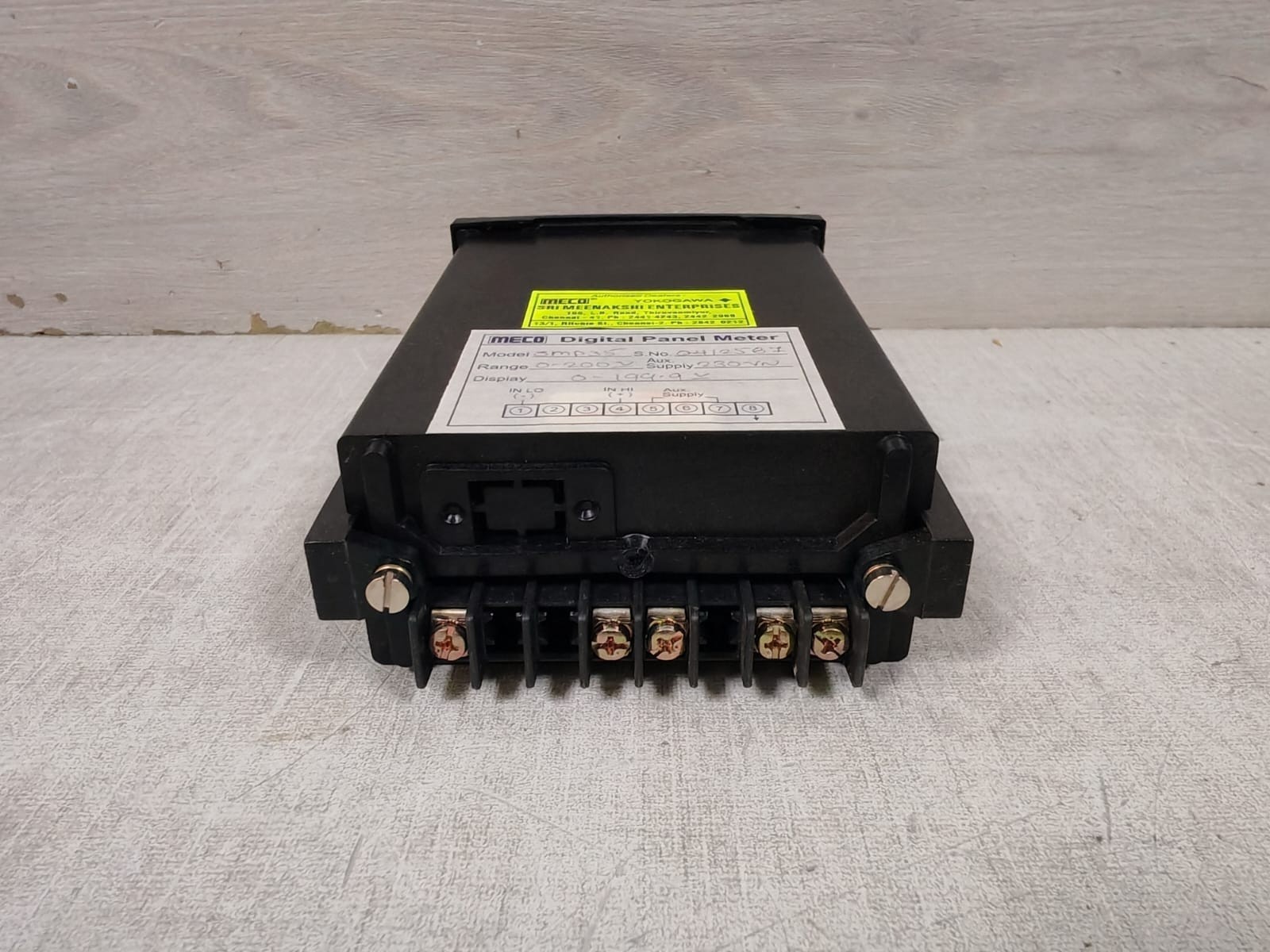 MECO SMP35 MECO SMP35 DIGITAL PANEL METER 230VAC 8
