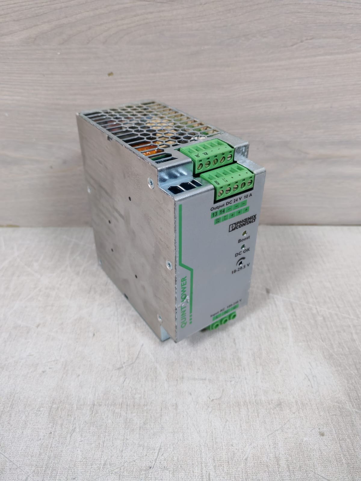 Phoenix Contact QUINT-PS/1AC/24DC/10 2866763 REV 07 PHOENIX CONTACT QUINT-PS/1AC/24DC/10 2866763 REV 07 POWER SUPPLY 4