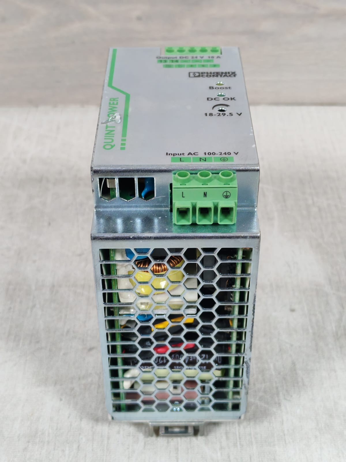Phoenix Contact QUINT-PS/1AC/24DC/10 2866763 REV 07 PHOENIX CONTACT QUINT-PS/1AC/24DC/10 2866763 REV 07 POWER SUPPLY 8