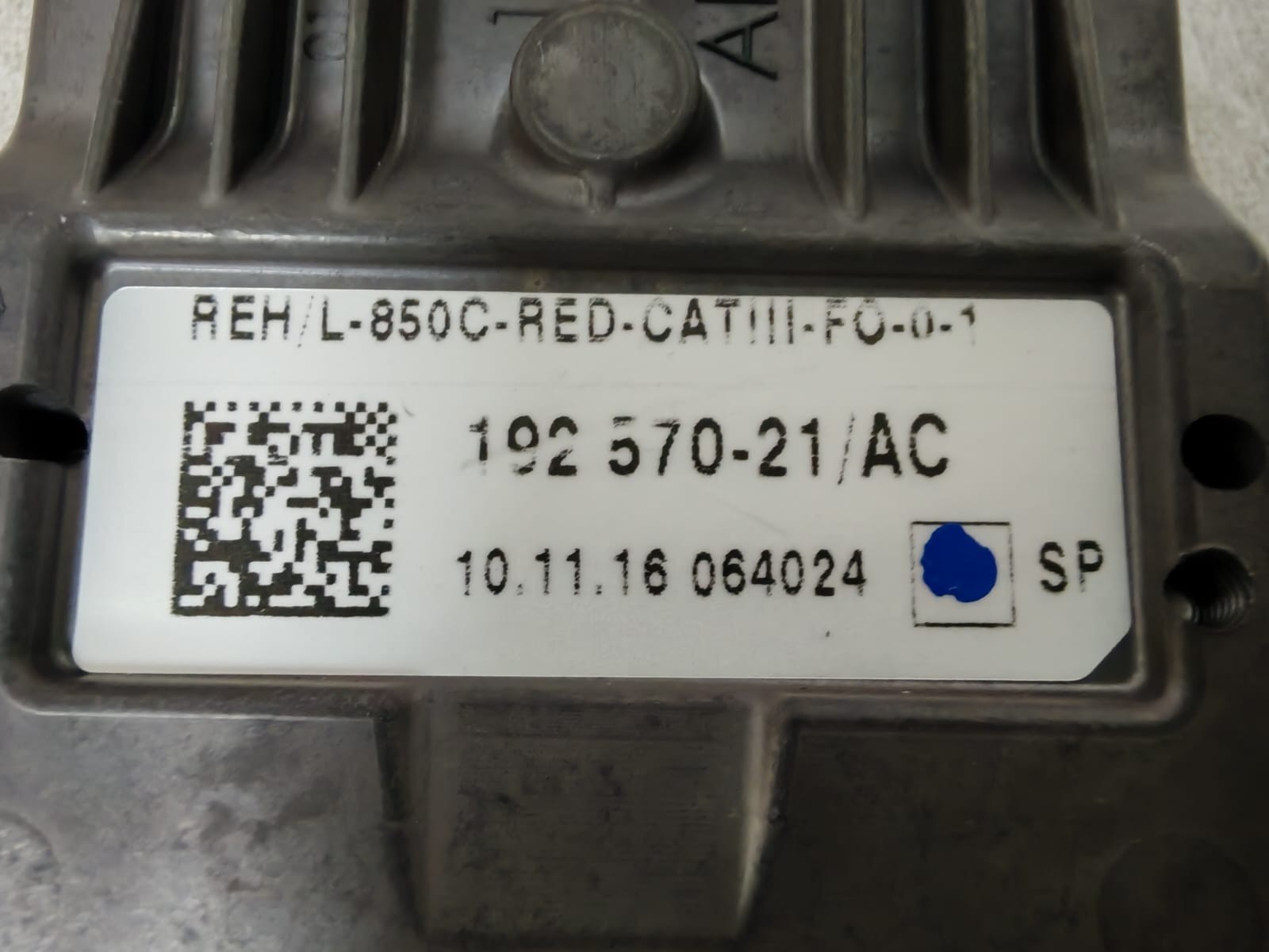 UNKNOWN REH/L-850C-RED-CATIII-FO-0-1 REH/L-850C-RED-CATIII-FO-0-1 RUNWAY EDGE LIGHT 192 570-21/AC 3