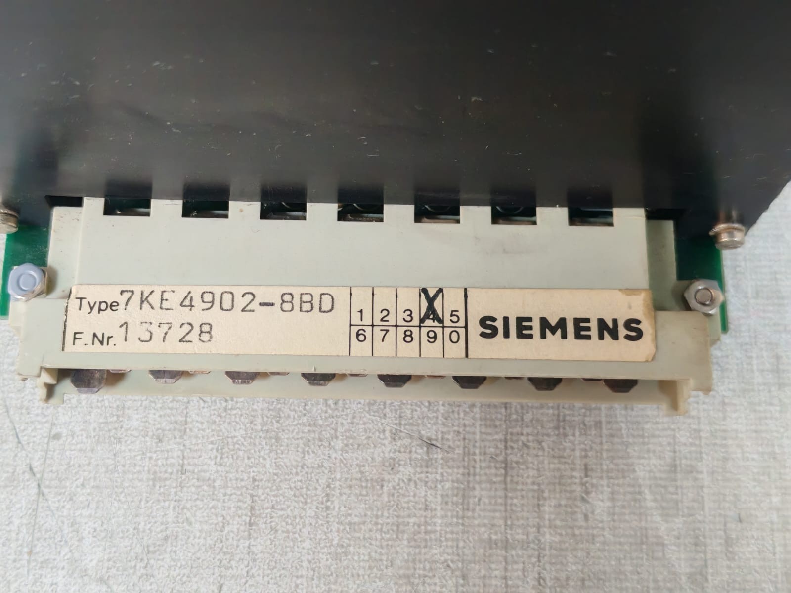 Siemens 7KE4902-8BD SIEMENS 7KE4902-8BD 110DCV POWER SUPPLY UNIT 5