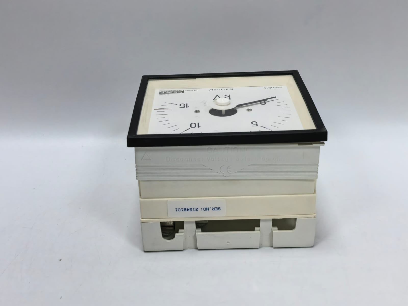 CEWE CLR96 CEWE INSTRUMENTS CLR96 VOLT ANALOG PANEL METER 9489 0-15KV 7