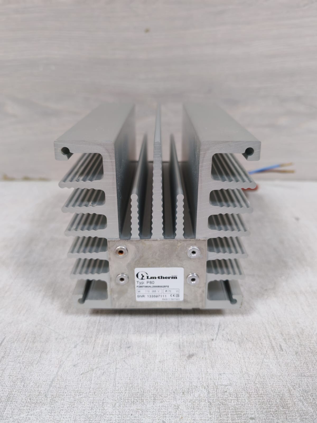 LM-THERM P80 P2657080AL200050025FE LM-THERM P80 P2657080AL200050025FE ELECTRICAL HEATER 6
