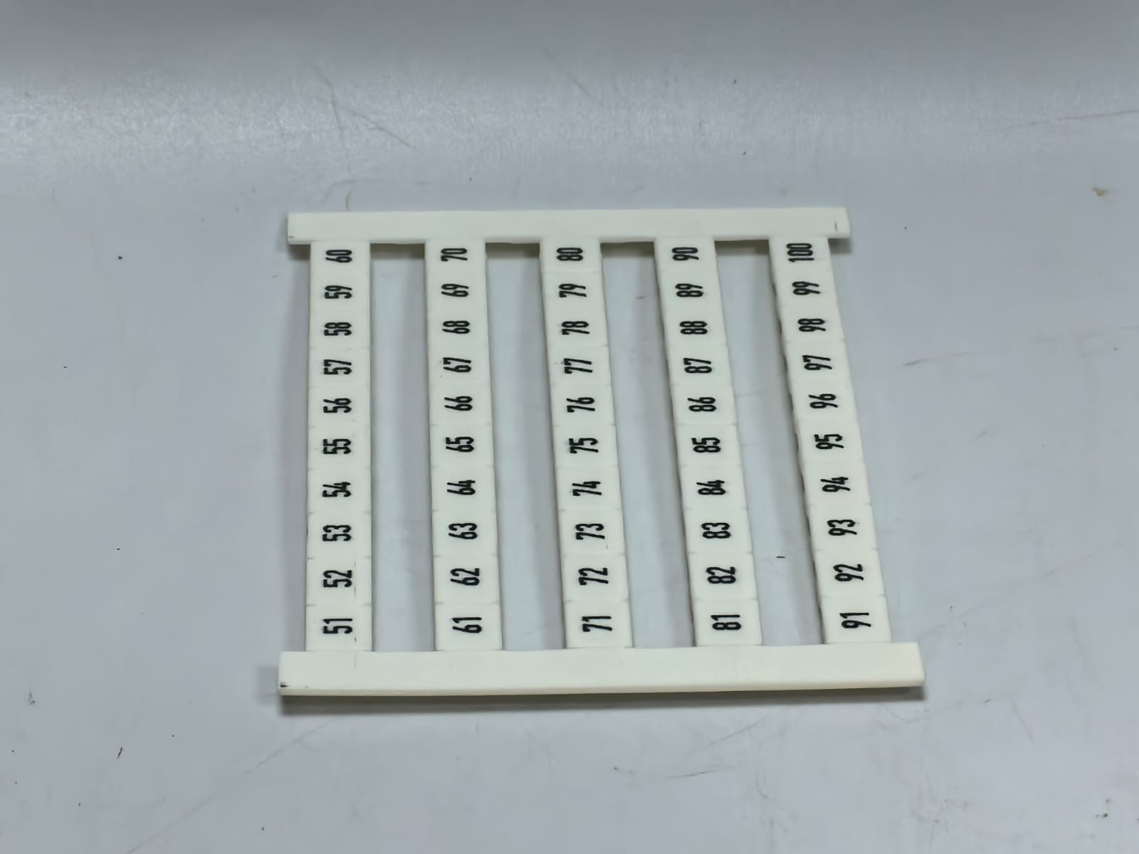 Weidmüller DEK 6 FW 51-100 WEIDMULLER DEK 6 FW 51-100 TERMINAL MARKER 0468660051 4