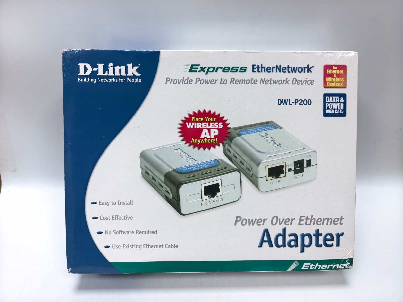 D-Link P200 D-LINK DWL-P200 POWER OVER ETHERNET ADAPTER 7