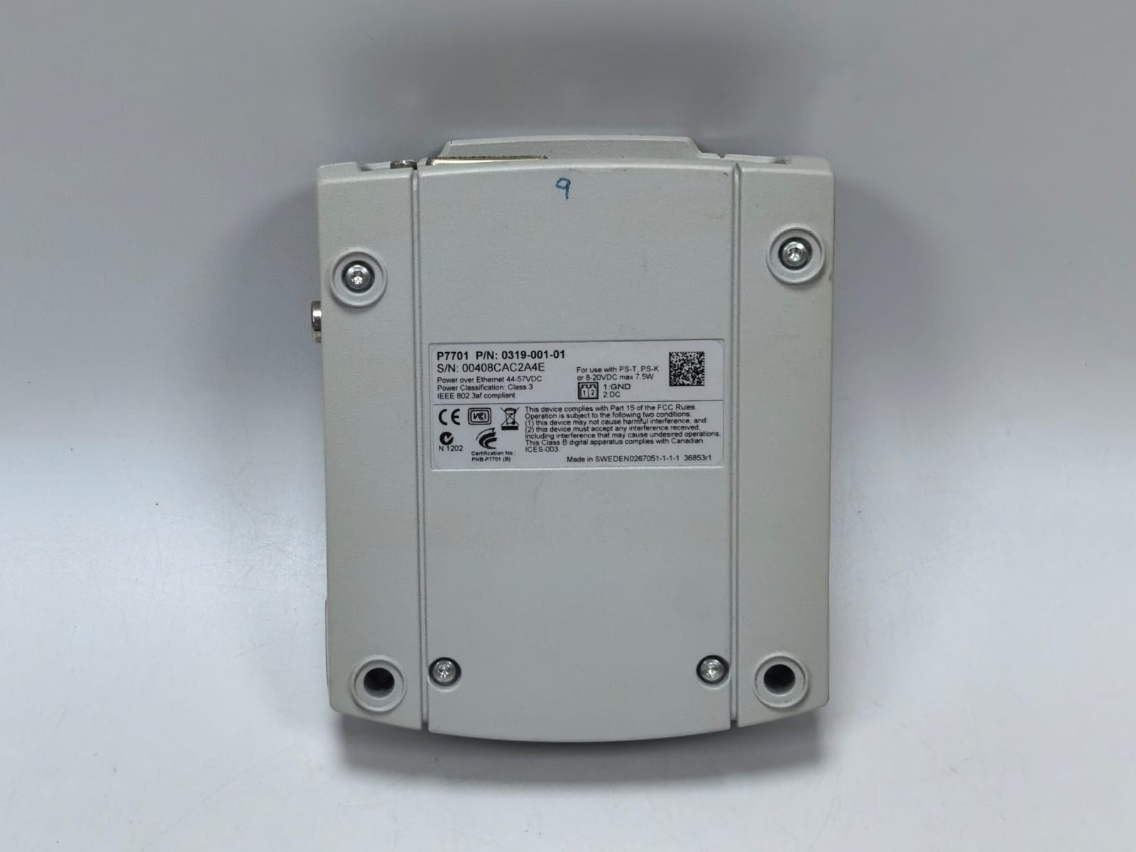 Axis AXIS-P7701-0319 AXIS P7701 0319-001-01 VIDEO DECODER 4