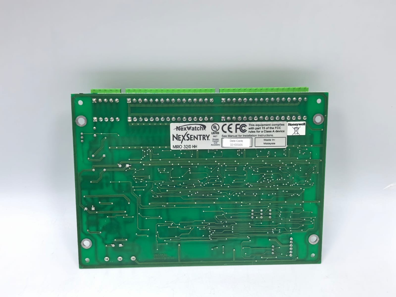 Honeywell MIRO-32 HONEYWELL NEXWATCH NEXSENTRY MIRO 32/0 HH PCB CARD 3
