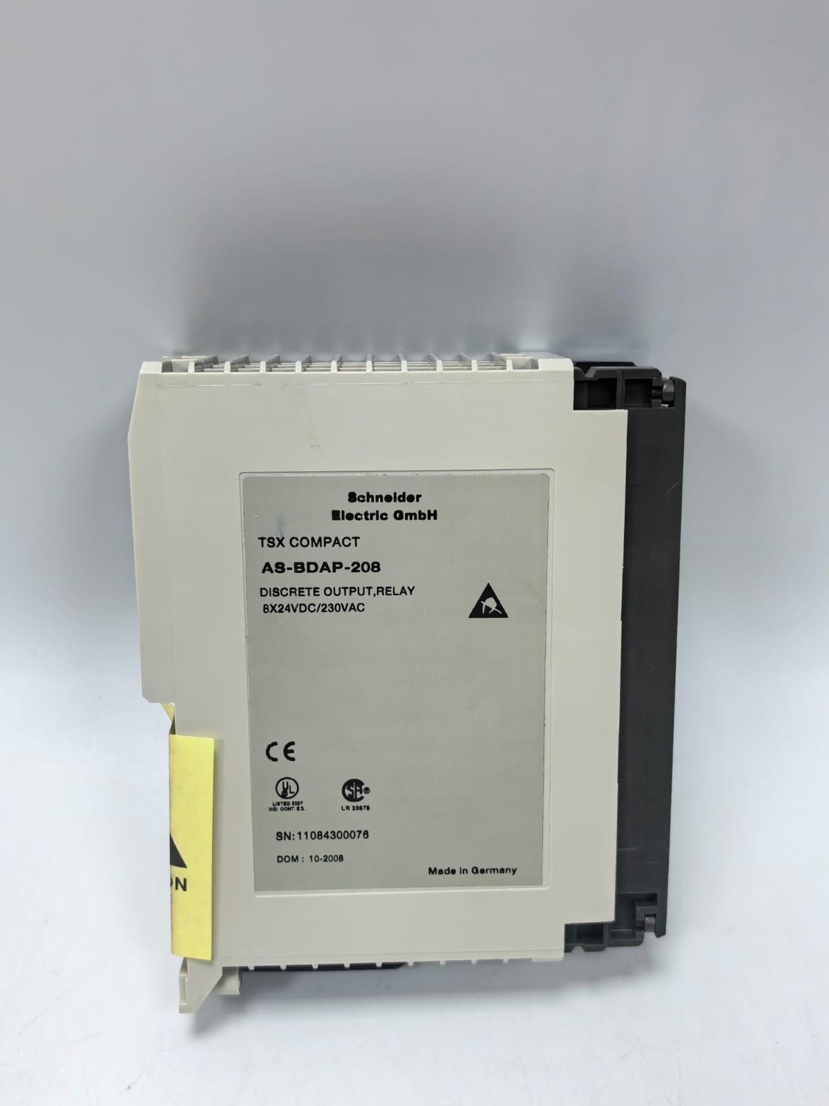 Schneider Electric BDAP-208 SCHNEIDER ELECTRIC TSX COMPACT AS-BDAP-208 DISCRETE OUTPUT,RELAY 8X24VDC/230VAC 4