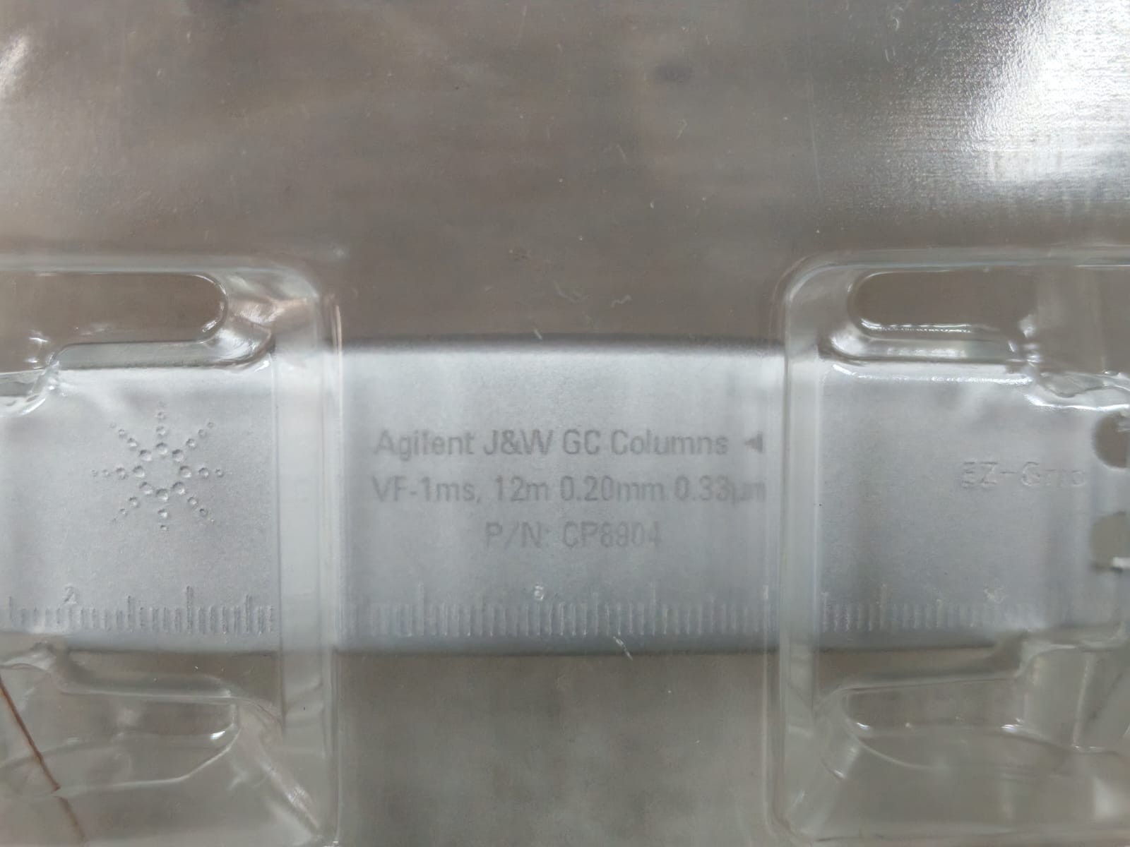 AGILENT TECHNOLOGIES CP8904 VF-1MS AGILENT TECHNOLOGIES CP8904 VF-1MS MODULE 12M 0.20MM 0.33UM 4