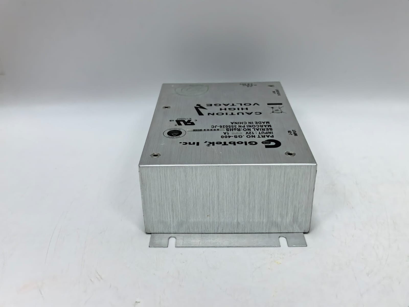 GLOBTEK GS-400 GLOBTEK GS-400 POWER SUPPLY 4