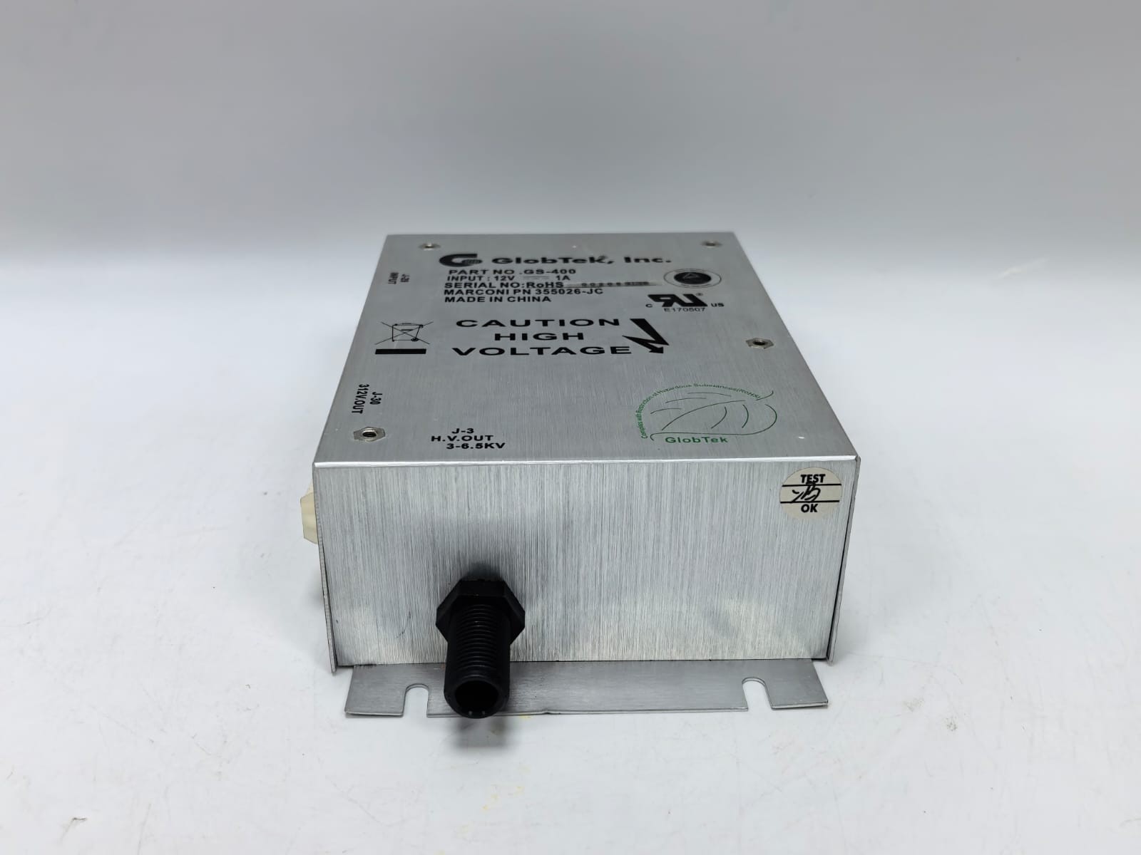 GLOBTEK GS-400 GLOBTEK GS-400 POWER SUPPLY 8
