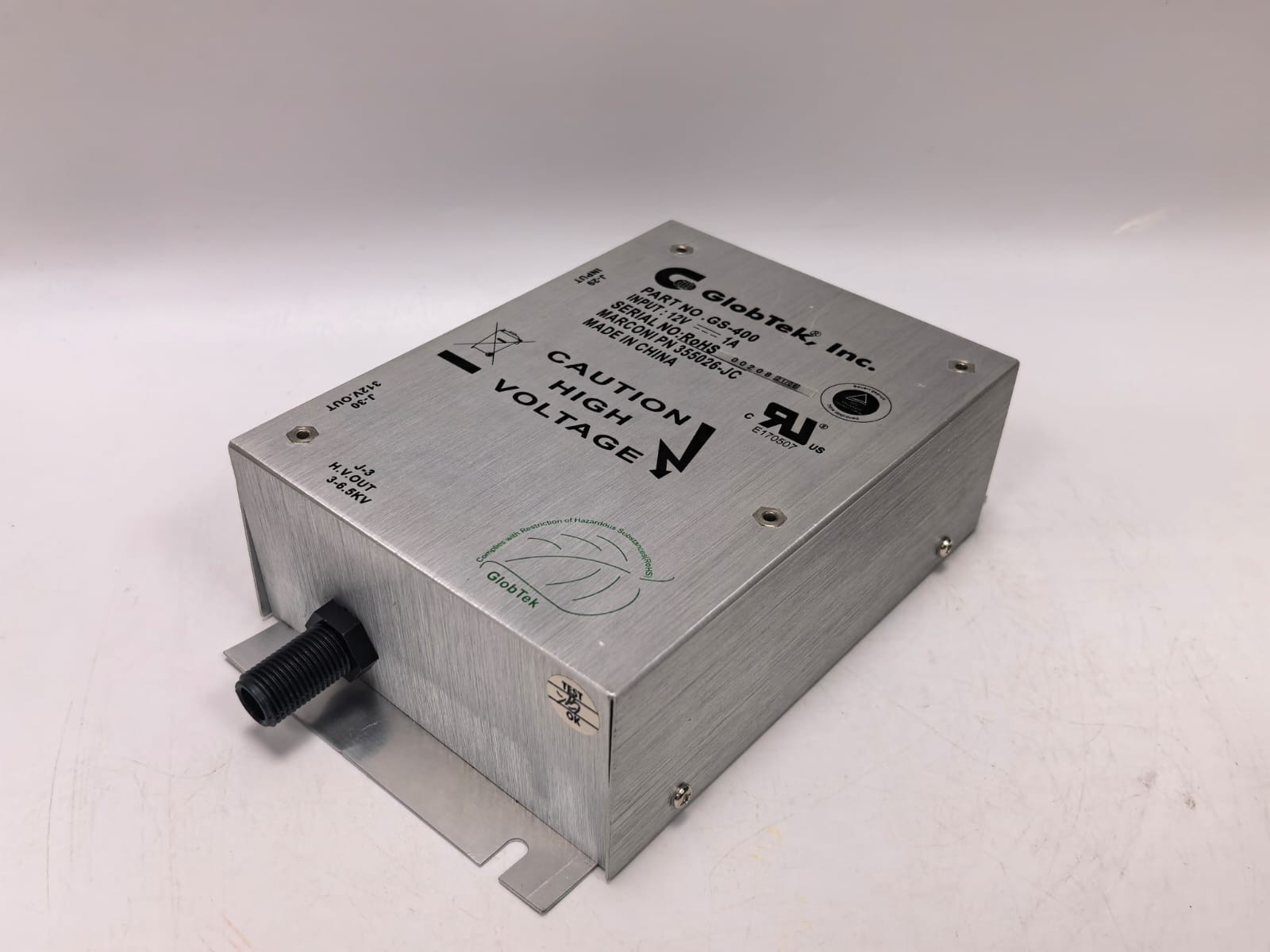 GLOBTEK GS-400 GLOBTEK GS-400 POWER SUPPLY 10