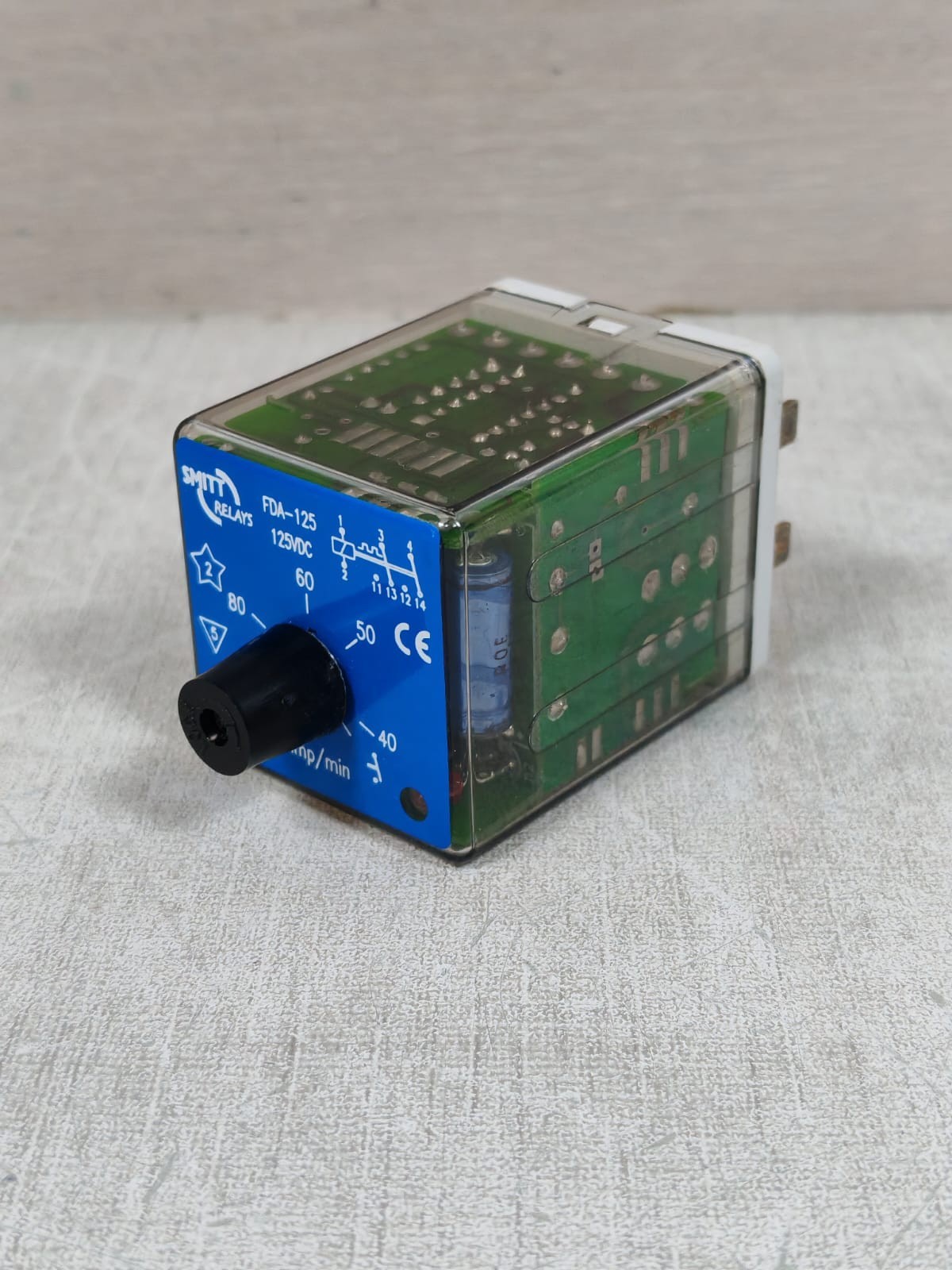 Mors Smitt FDA-125 SMITT RELAYS FDA-125 HEAVY-DUTY RELAY 125VDC 3