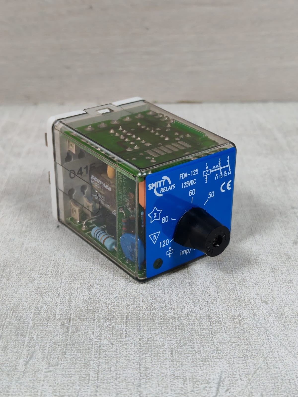 Mors Smitt FDA-125 SMITT RELAYS FDA-125 HEAVY-DUTY RELAY 125VDC 4