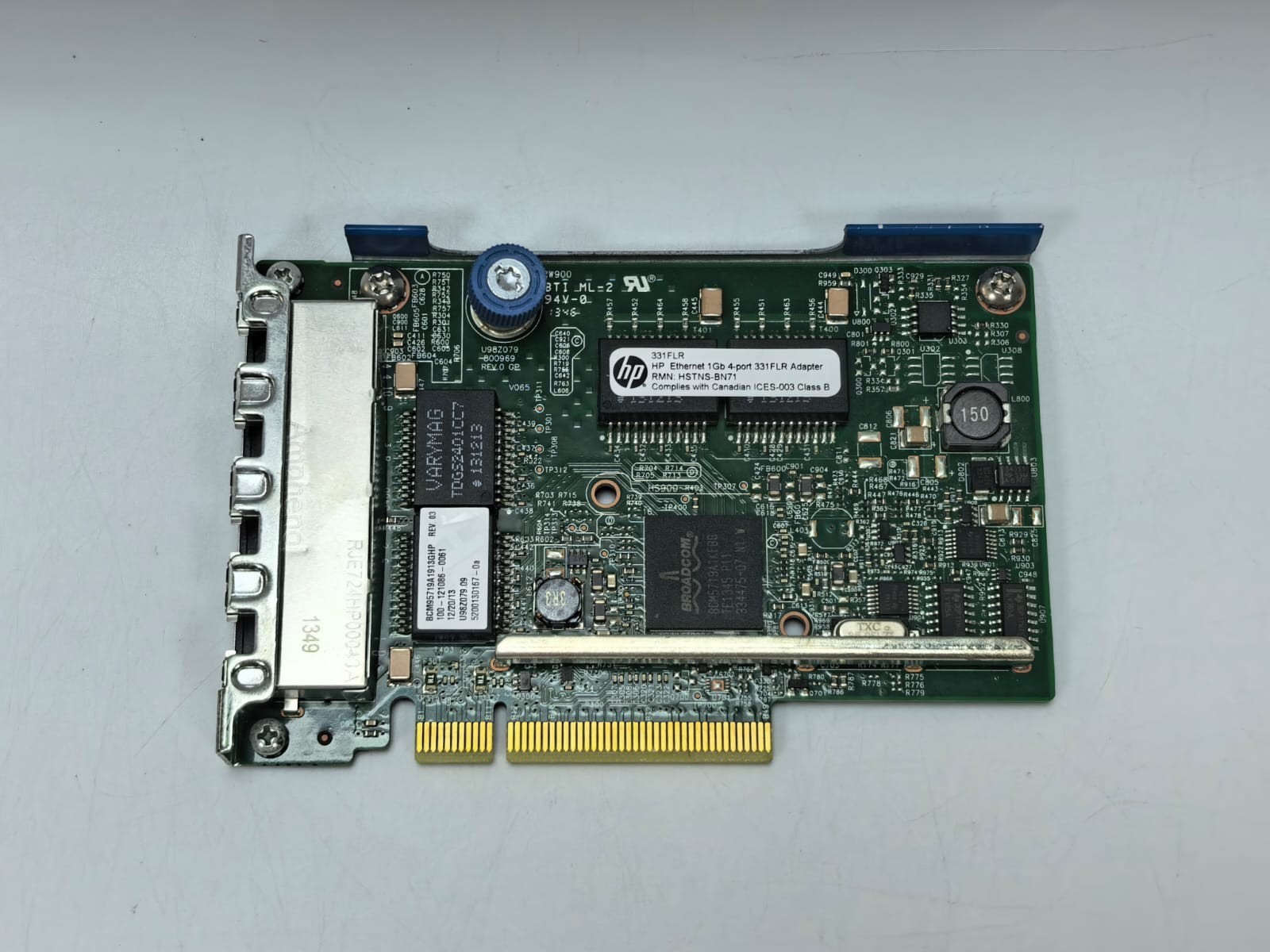 HP 4-PORT HP 331FLR ETHERNET 1 GB 4-PORT 331FLR ADAPTER 1