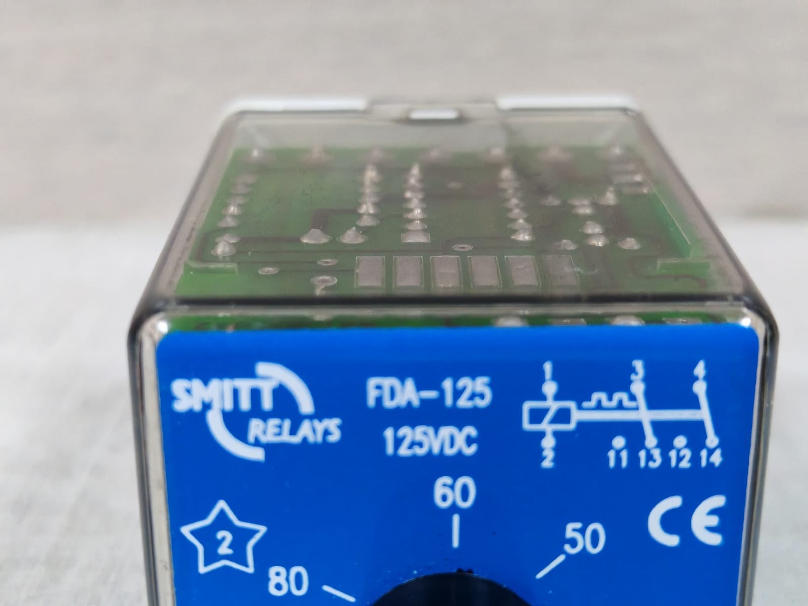 Mors Smitt FDA-125 SMITT RELAYS FDA-125 HEAVY-DUTY RELAY 125VDC 2