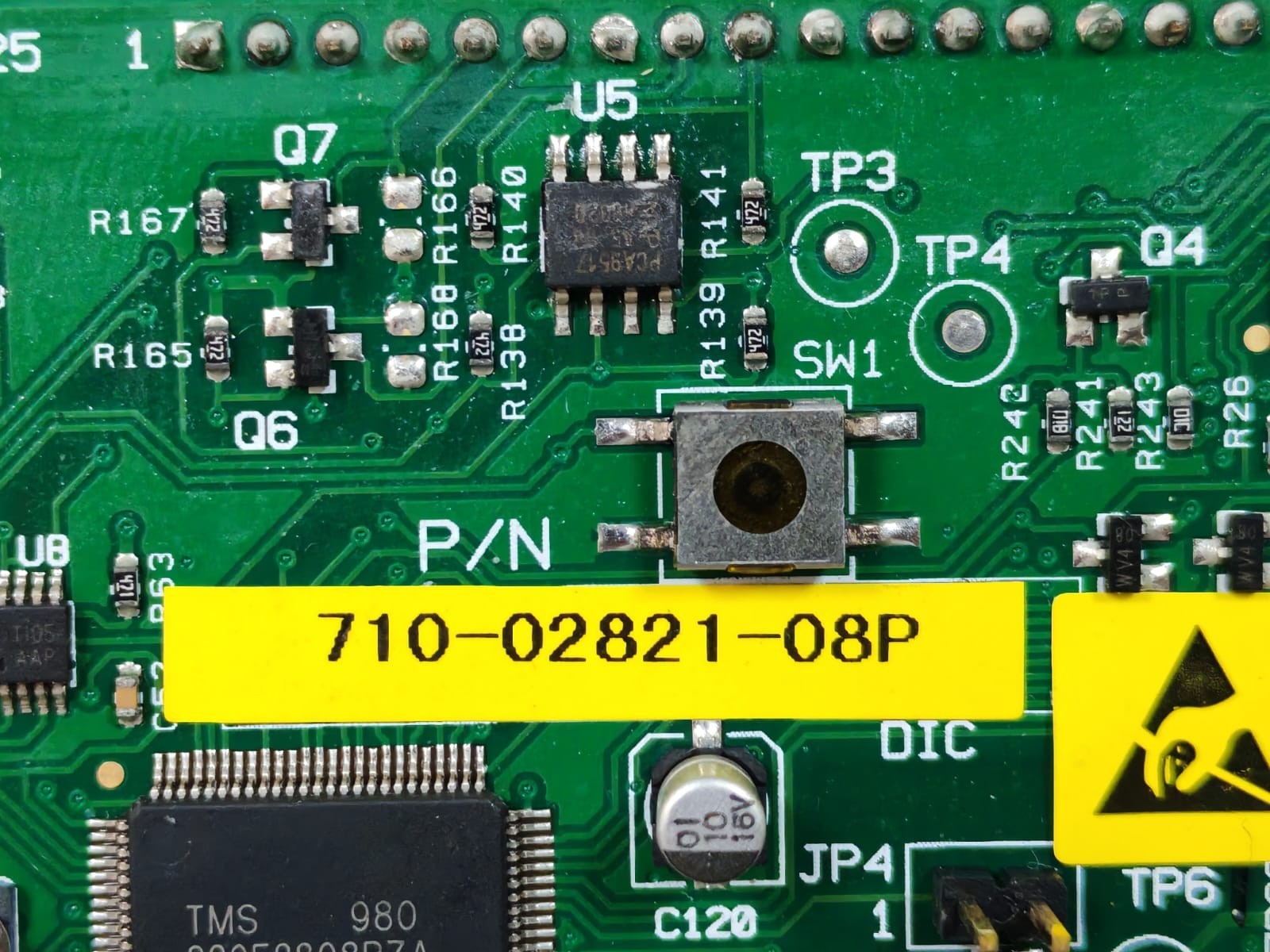 Emerson 710-02821-08P EMERSON 710-02821-08P 15H50607 REV.A CIRCUIT BOARD 5