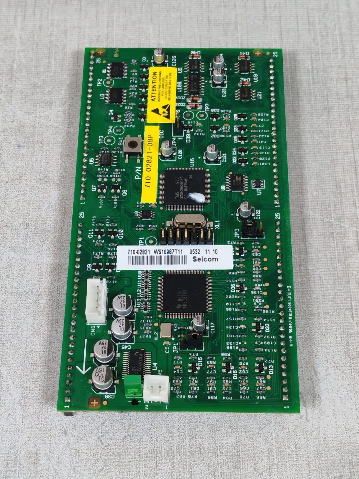 Emerson 710-02821-08P EMERSON 710-02821-08P 15H50607 REV.A CIRCUIT BOARD 6