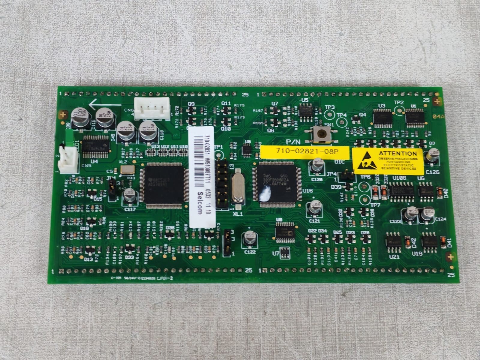 Emerson 710-02821-08P EMERSON 710-02821-08P 15H50607 REV.A CIRCUIT BOARD 8