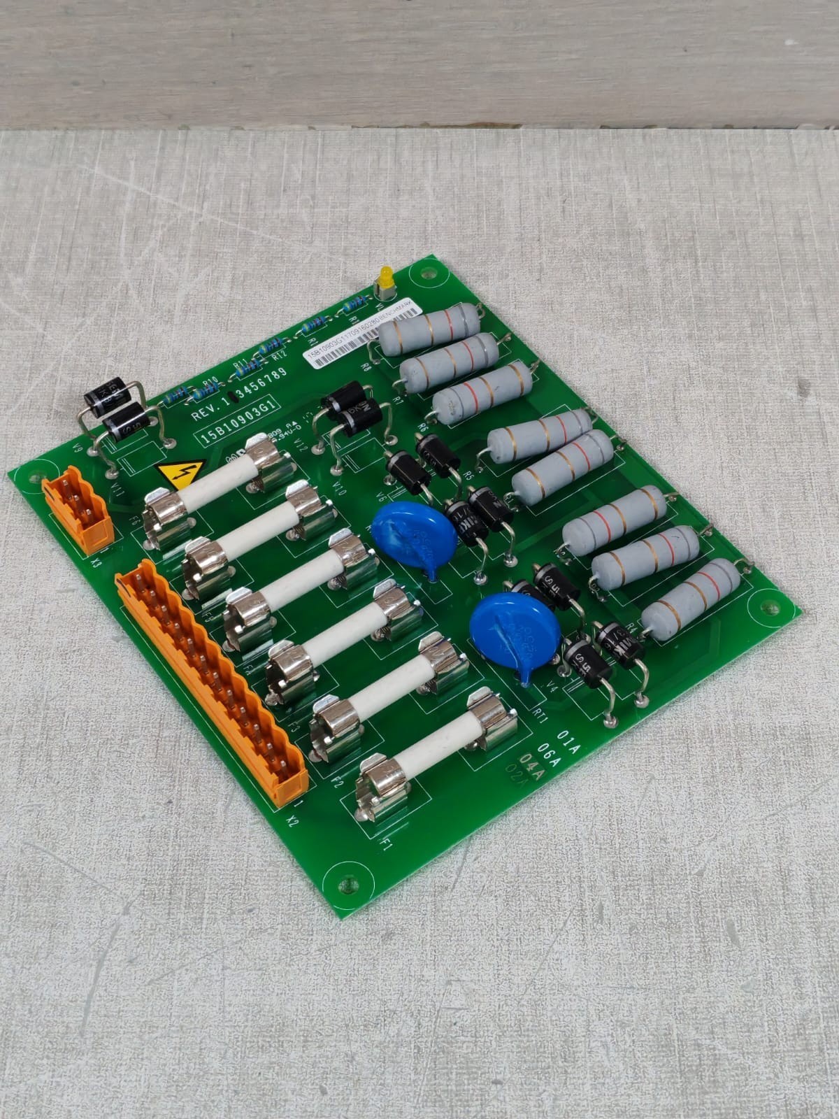 Emerson 15B10903G1 VERTIV 15B10903G1 REV.2 / 15H50581 REV.A BOARD SUPPLY INTERFACE 3