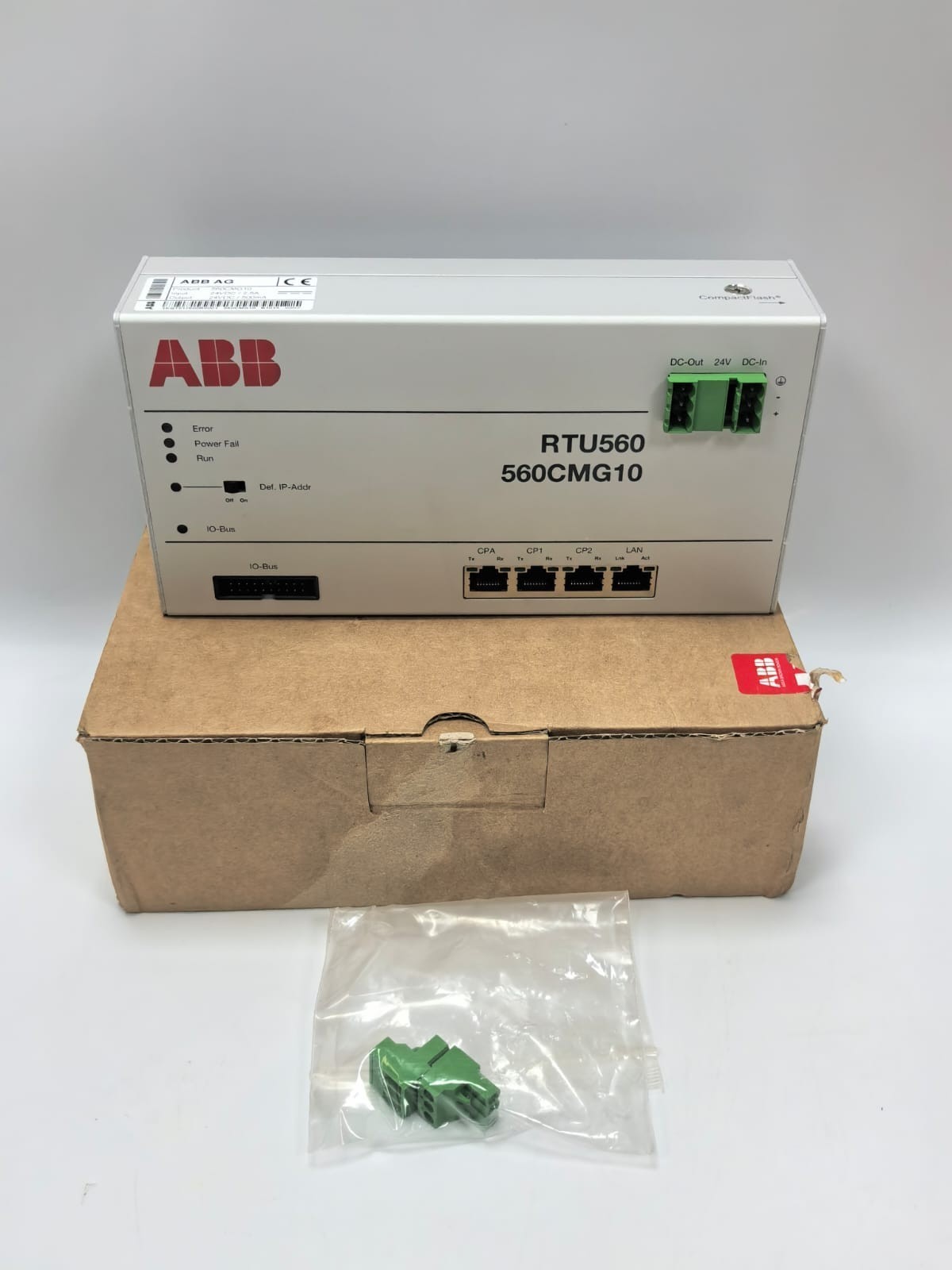 ABB RTU560 560MG10 REMOTE TERMINAL UNIT 1KGT017600R0001