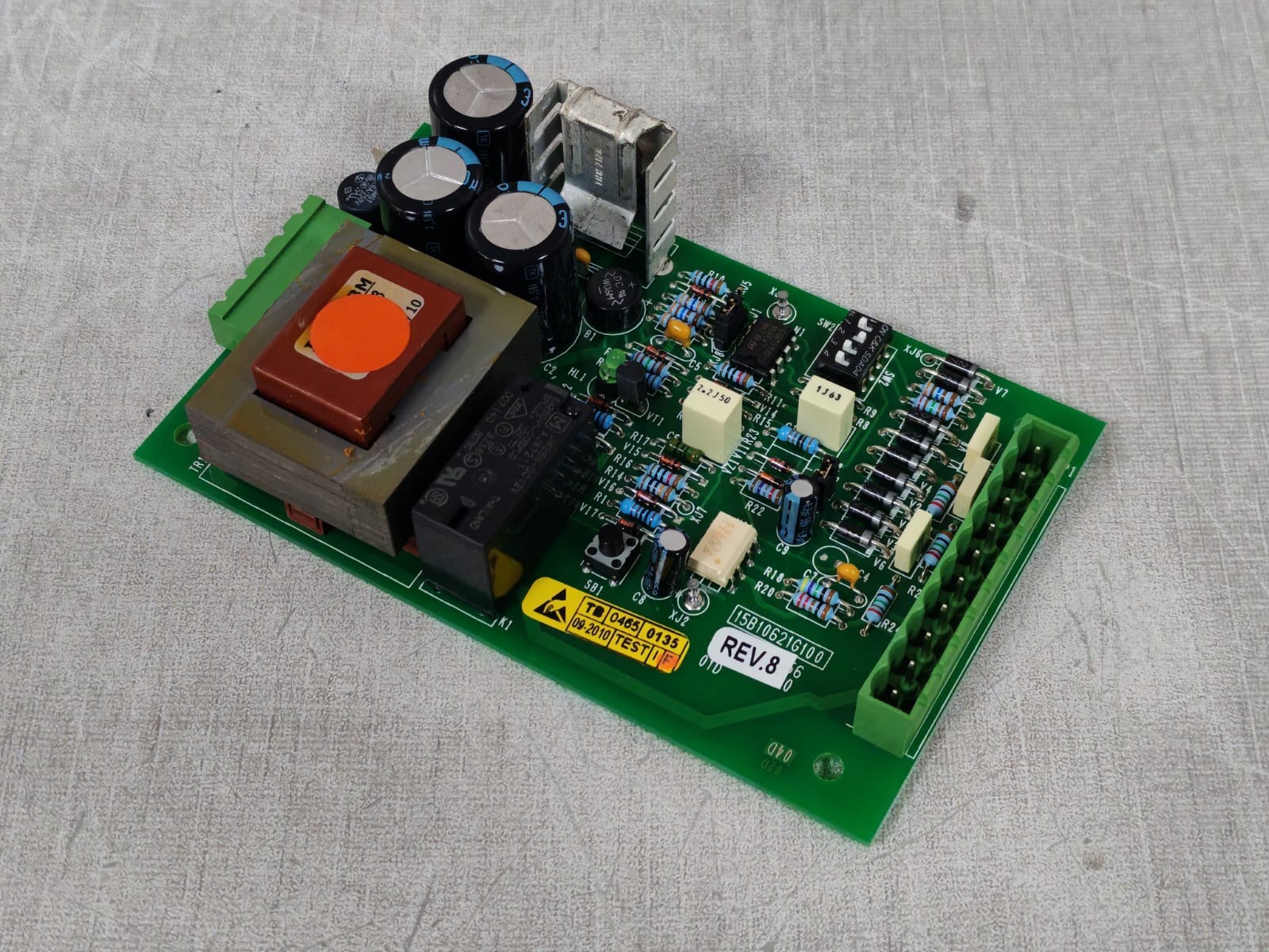 Siemens 15B10621G100 SIEMENS 15B10621G100 REV.8 15C50416 REV.D PRINTED CIRCUIT BOARD 3