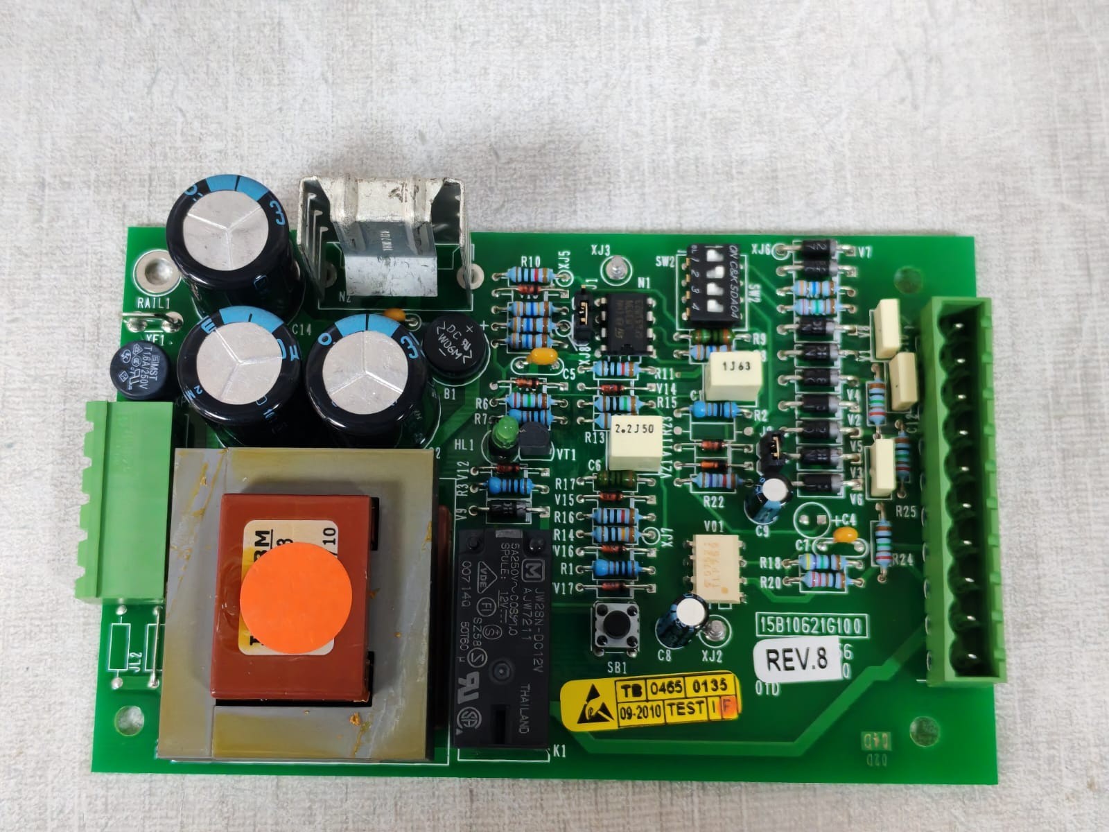 Siemens 15B10621G100 SIEMENS 15B10621G100 REV.8 15C50416 REV.D PRINTED CIRCUIT BOARD 4
