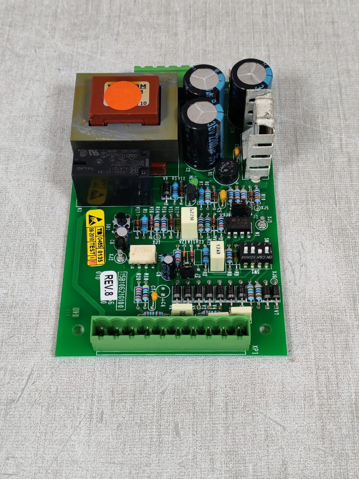 Siemens 15B10621G100 SIEMENS 15B10621G100 REV.8 15C50416 REV.D PRINTED CIRCUIT BOARD 7