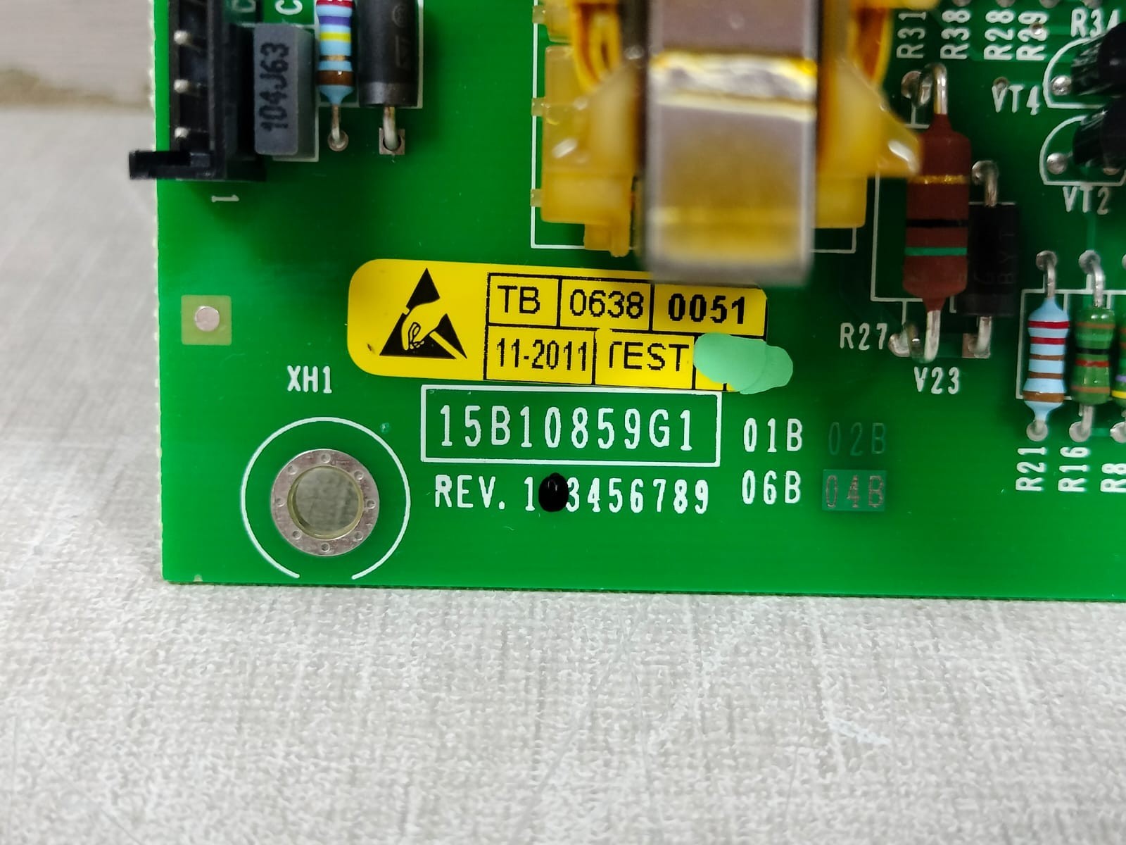 15B10859G1 15B10859G1 REV.2 / 15H50551 REV.B CIRCUIT BOARD 5
