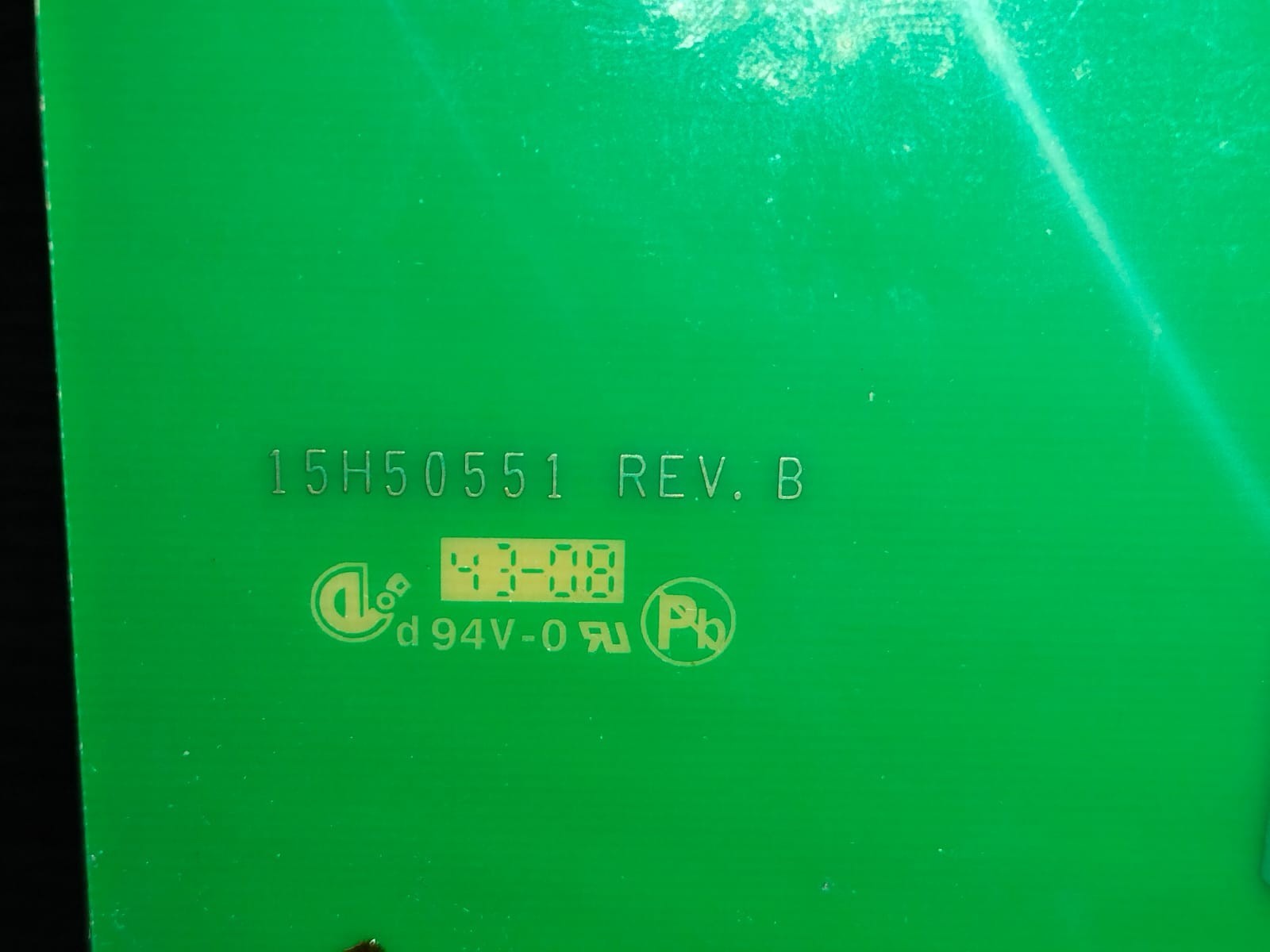 15B10859G1 15B10859G1 REV.2 / 15H50551 REV.B CIRCUIT BOARD 10
