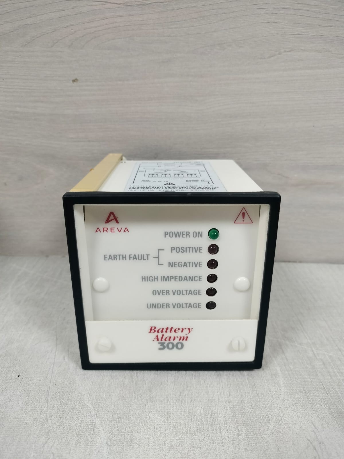 Areva ALARM-300 AREVA BA322010006A BATTERY ALARM 300 220V 3