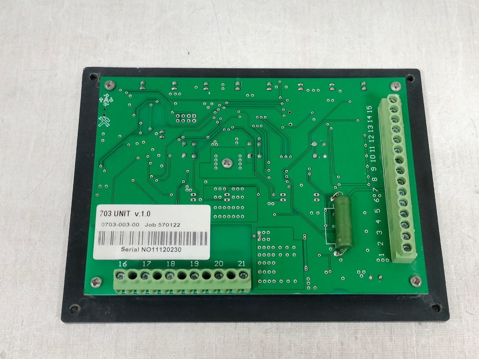 DEEP SEA ELECTRONICS 0703-003-200 570122 DEEP SEA ELECTRONICS P703 0703-003-200 V.1.0 GENERATOR CONTROLLER 9