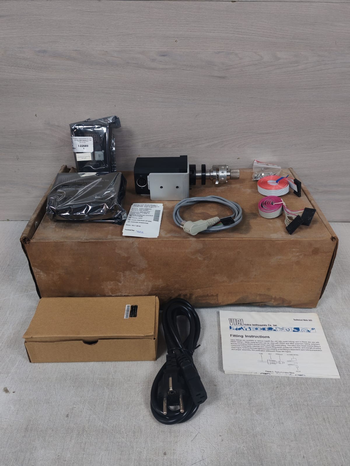 VICI EHMA EH2C10WEN5 TWO POSITION MICRO-ELECTRIC VALVE ACTUATOR 10PORT