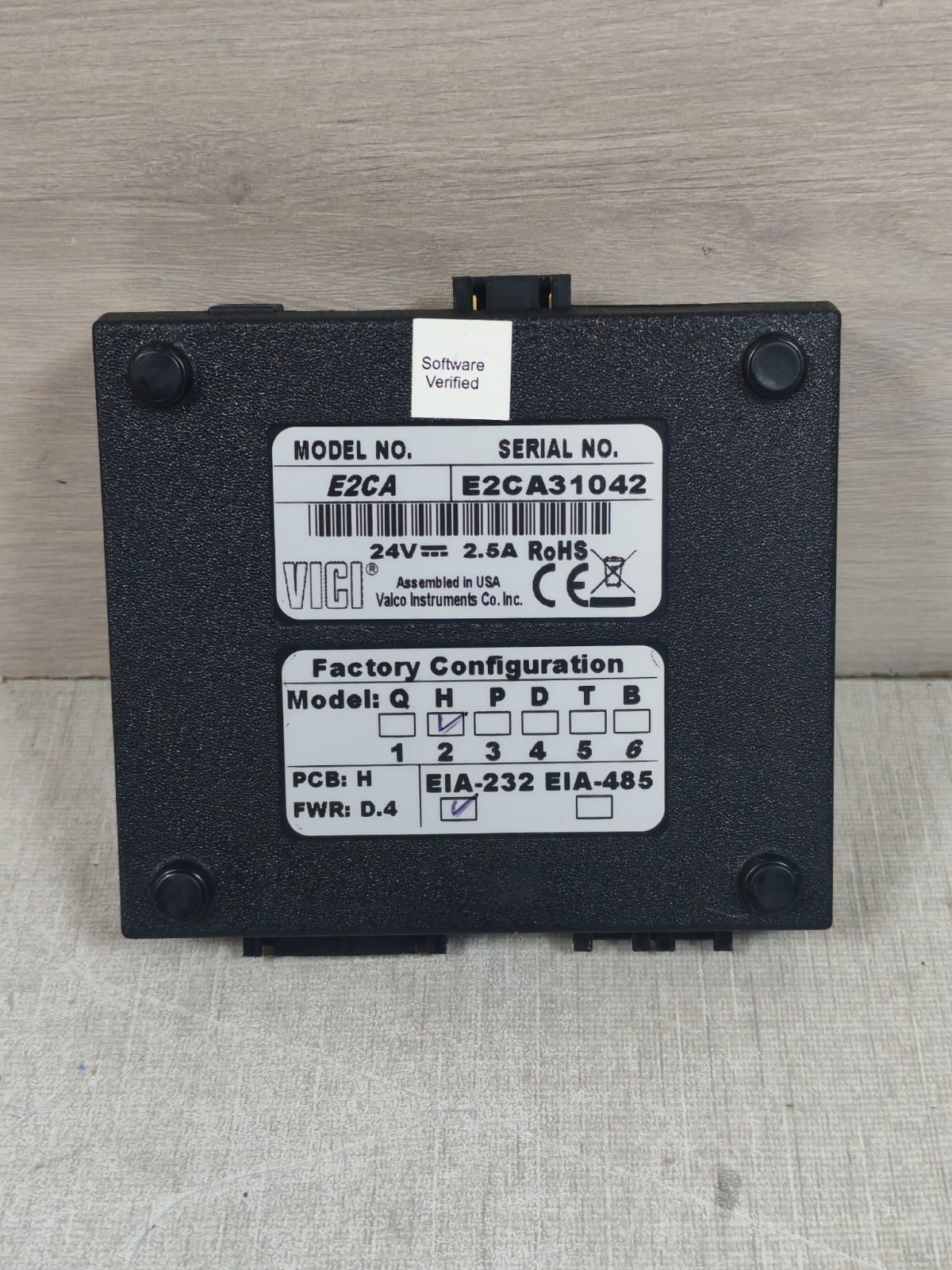 VICI EHMA EH2C8WEN5 VICI EHMA EH2C8WEN5 TWO POSITION MICRO-ELECTRIC VALVE ACTUATOR 8PORT 9
