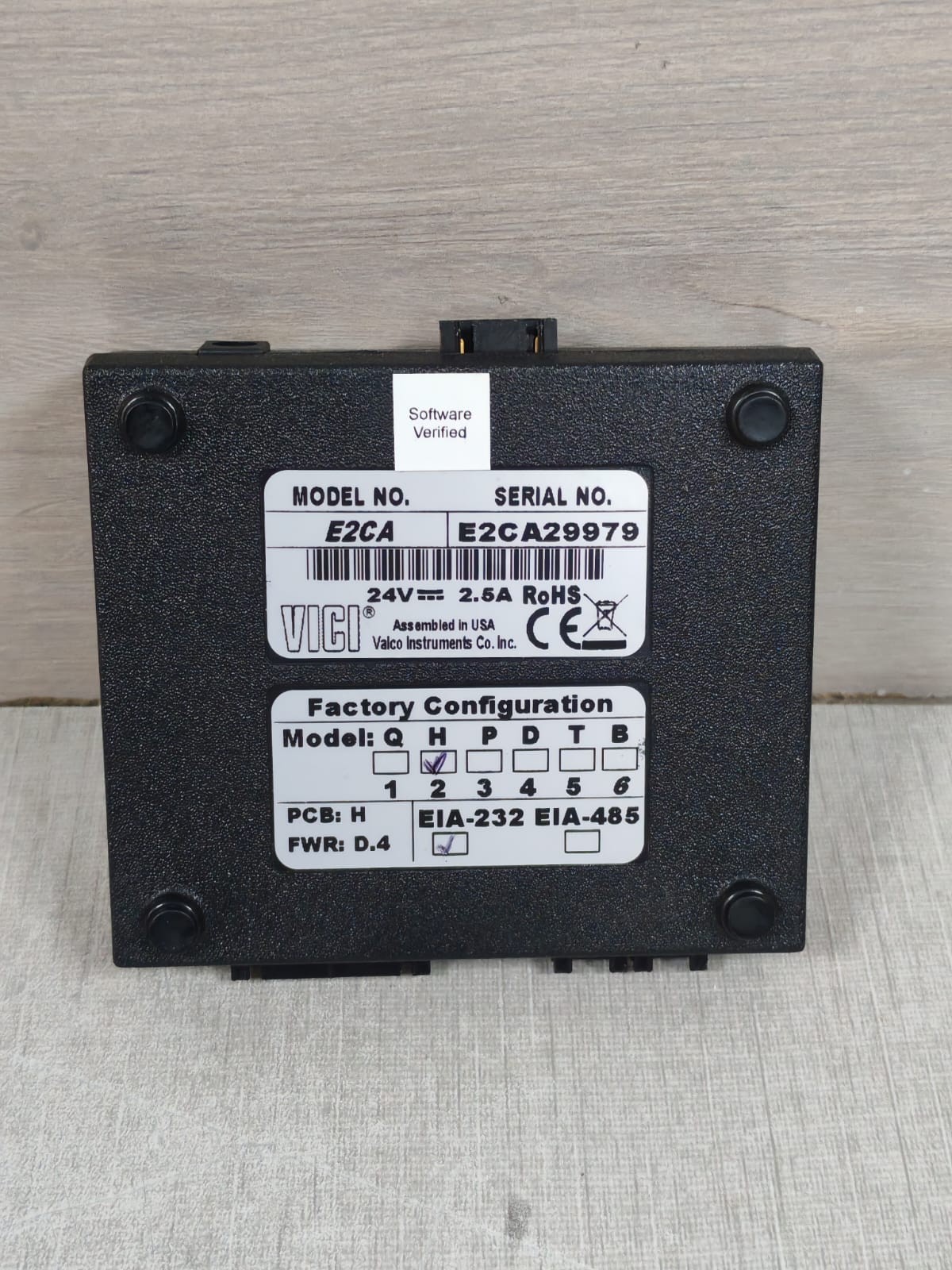 VICI EHMA EH2C8WEHC VICI EHMA EH2C8WEHC TWO POSITION MICRO-ELECTRIC VALVE ACTUATOR 8PORTS 8