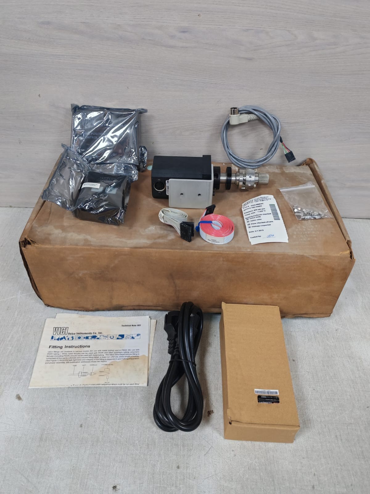 VICI EHMA EH2C8WEHC TWO POSITION MICRO-ELECTRIC VALVE ACTUATOR 8PORTS