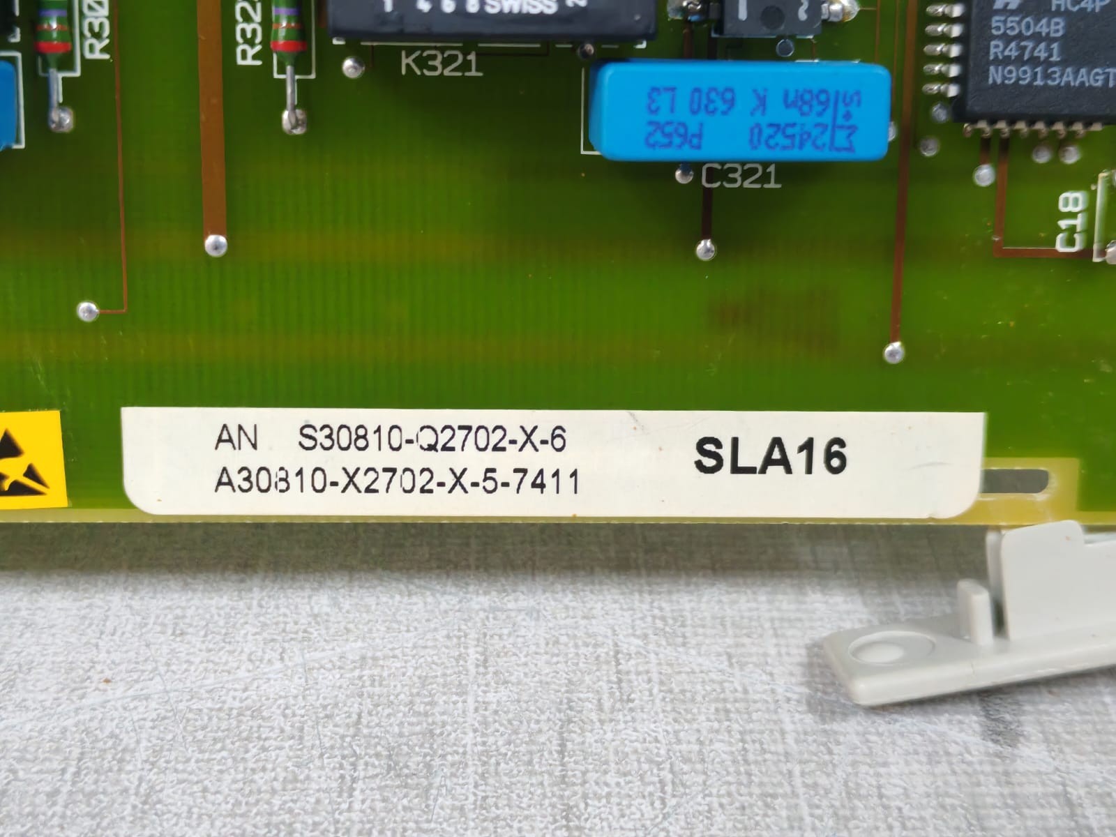 Siemens SLA16 S30810-Q2702-X-6 / A30810-X2702-X-8-7411 SIEMENS SLA16 S30810-Q2702-X-6 / A30810-X2702-X-8-7411 MODULE BOARD 3