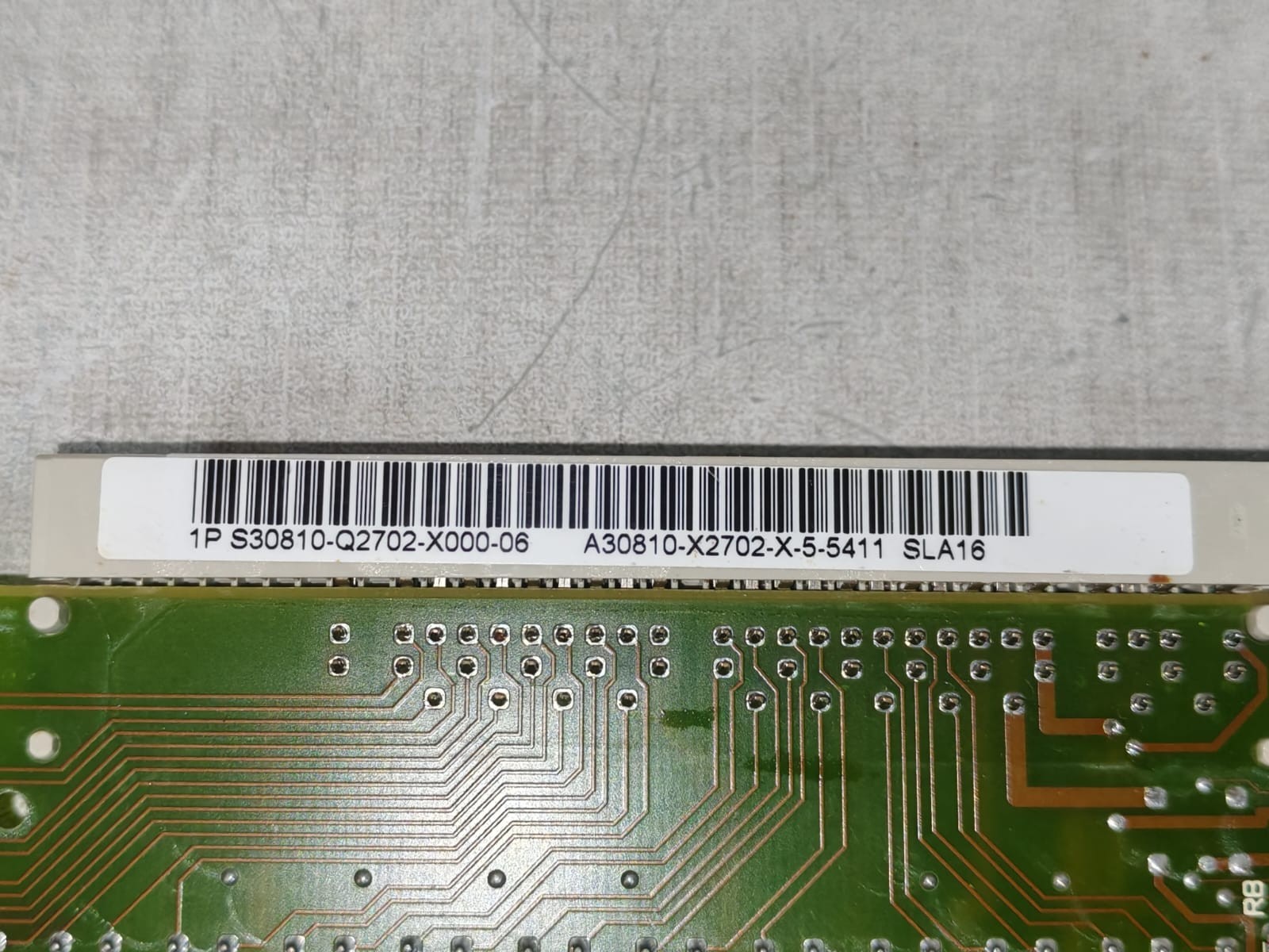 Siemens SLA16 S30810-Q2702-X-6 / A30810-X2702-X-8-7411 SIEMENS SLA16 S30810-Q2702-X-6 / A30810-X2702-X-8-7411 MODULE BOARD 8