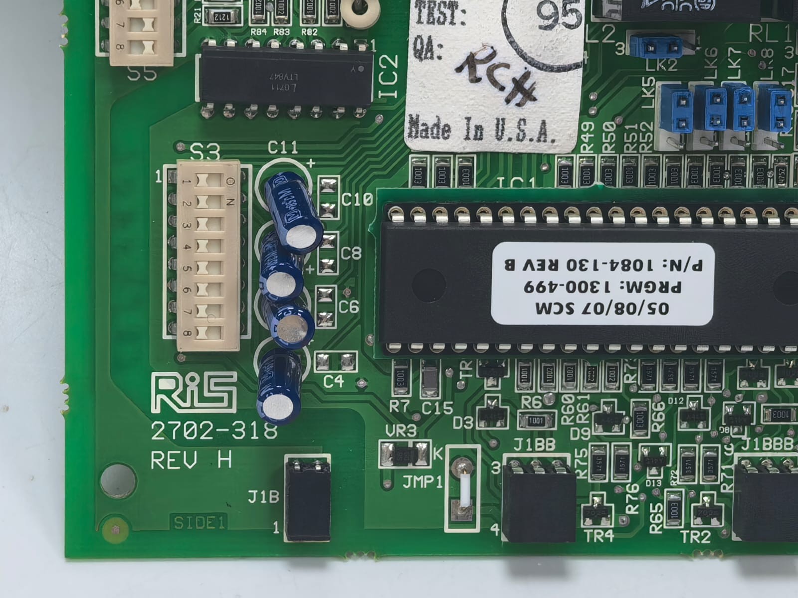 RIS 2702-319 RIS 2702-318 REV.H PCB BOARD 2702-319 2