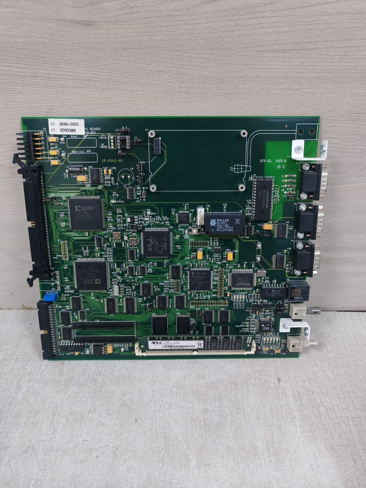 QUALITRON 9348-0003/ 12-8348-02 CPU BOARD