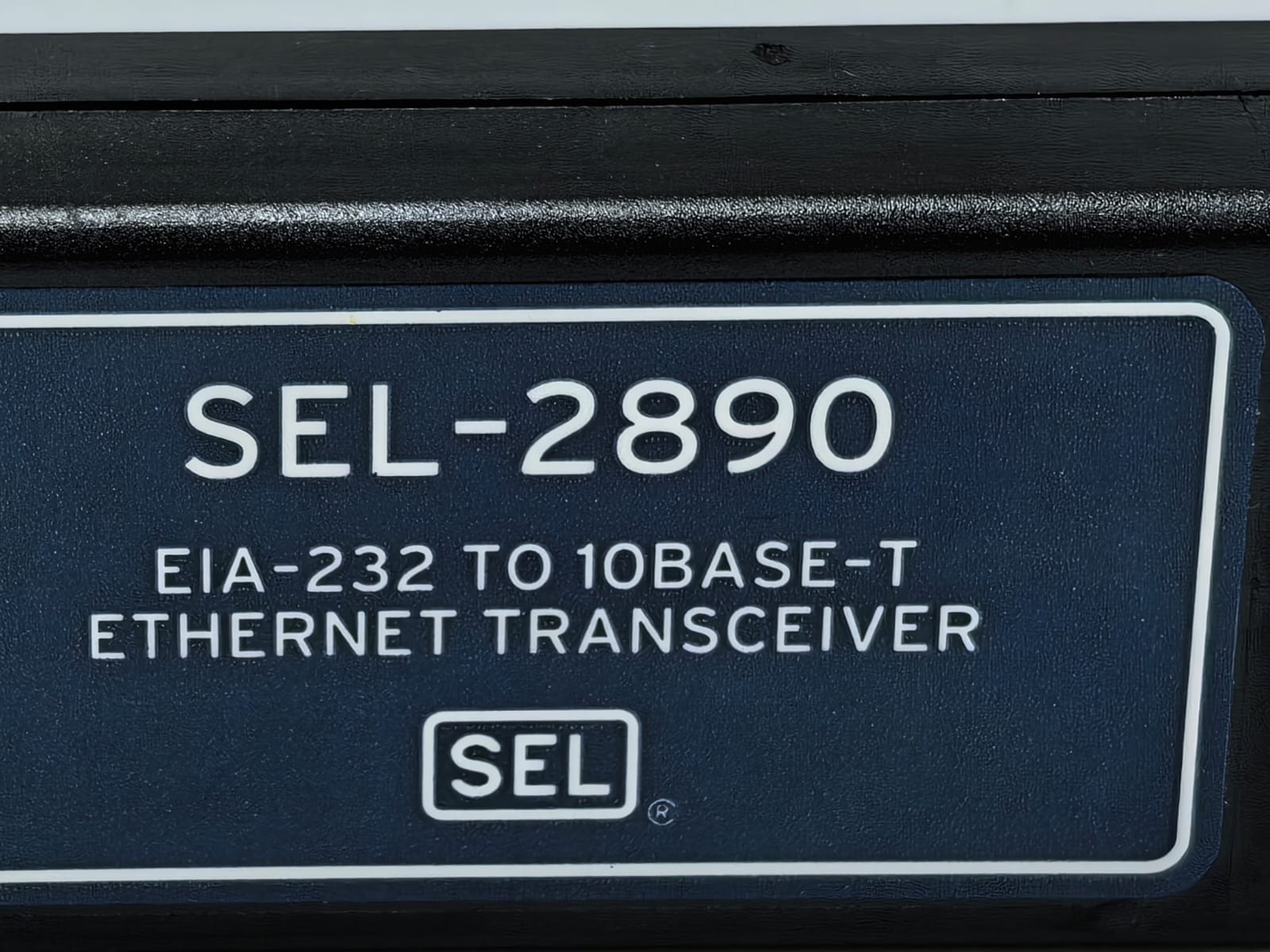 SEL SEL-2890 SEL-2890 EIA-232 TO 10BASE-T ETHERNET TRANSCEIVER 3