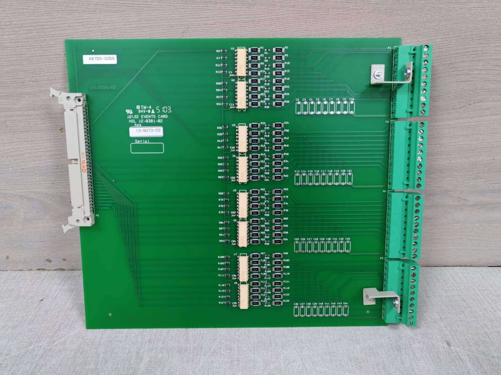 QUALITROL 13-9073-03 / 12-8301-02 16/32 EVENTS CARD