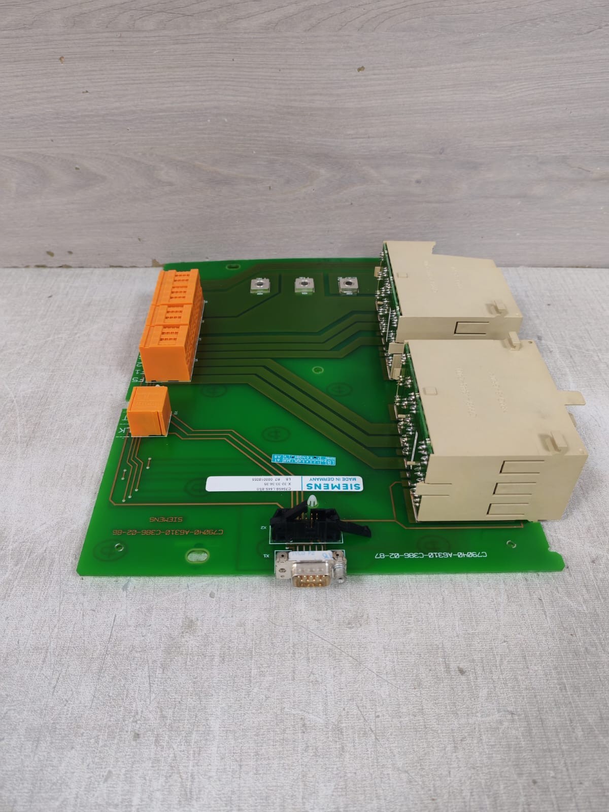 Siemens C79458-L445-B50 / C79040-A6310-C386-02-86 SIEMENS C79458-L445-B50 / C79040-A6310-C386-02-86 MODULE 7