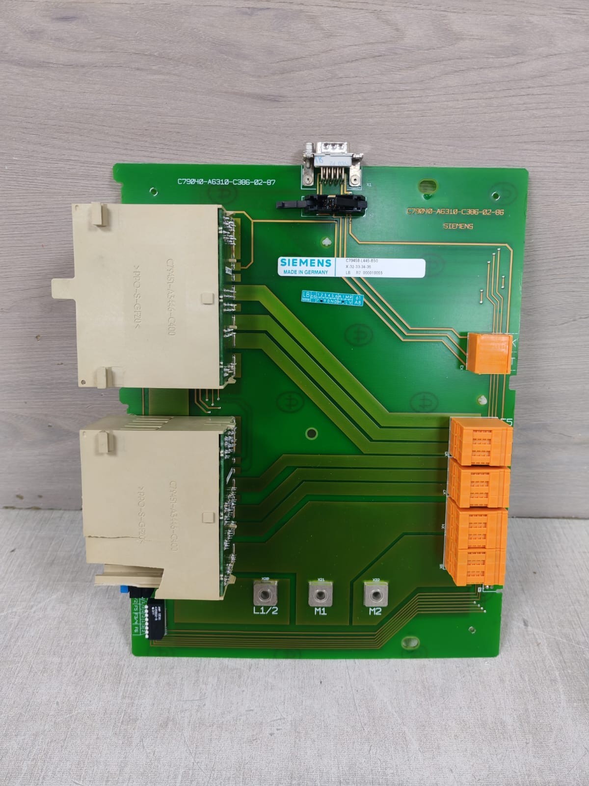 SIEMENS C79458-L445-B50 / C79040-A6310-C386-02-86 MODULE