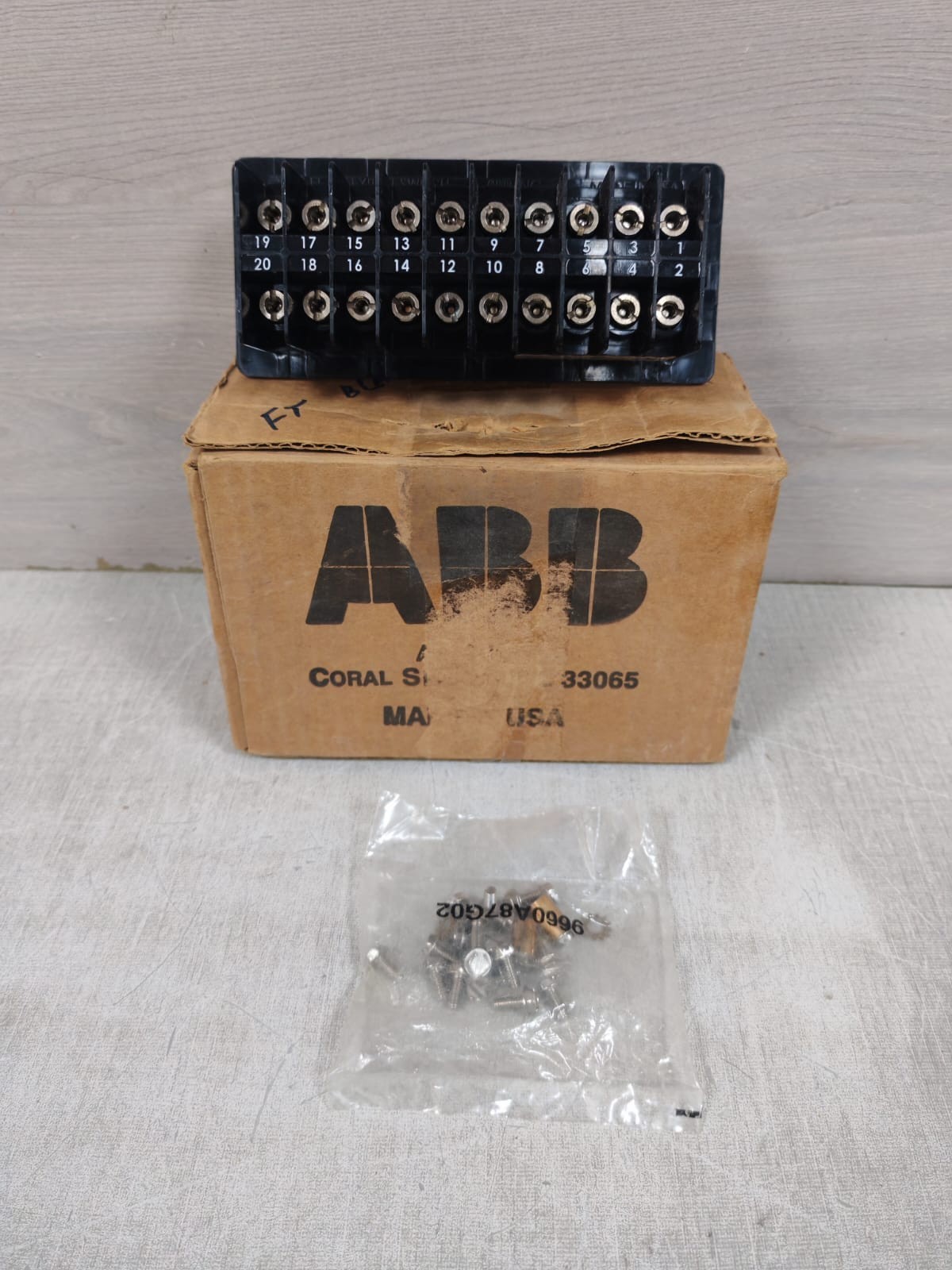 ABB 1586C42G24 B FT1-213 FLEXITEST SWITCH